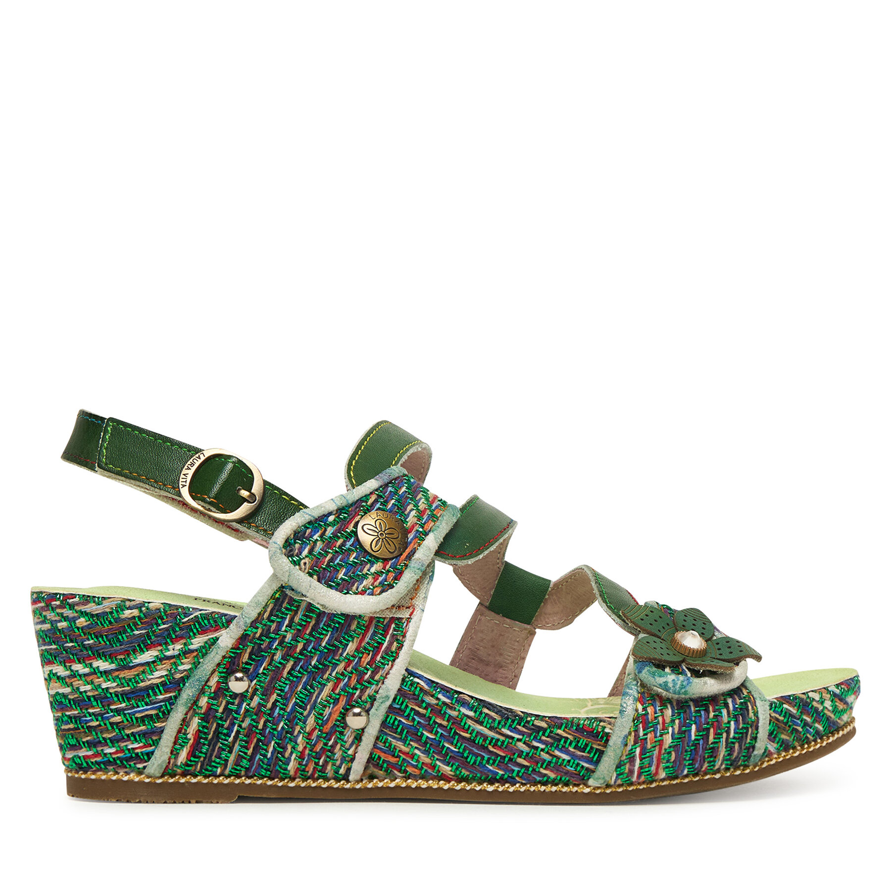 Σανδάλια Laura Vita Beclindao 20 Πράσινο
