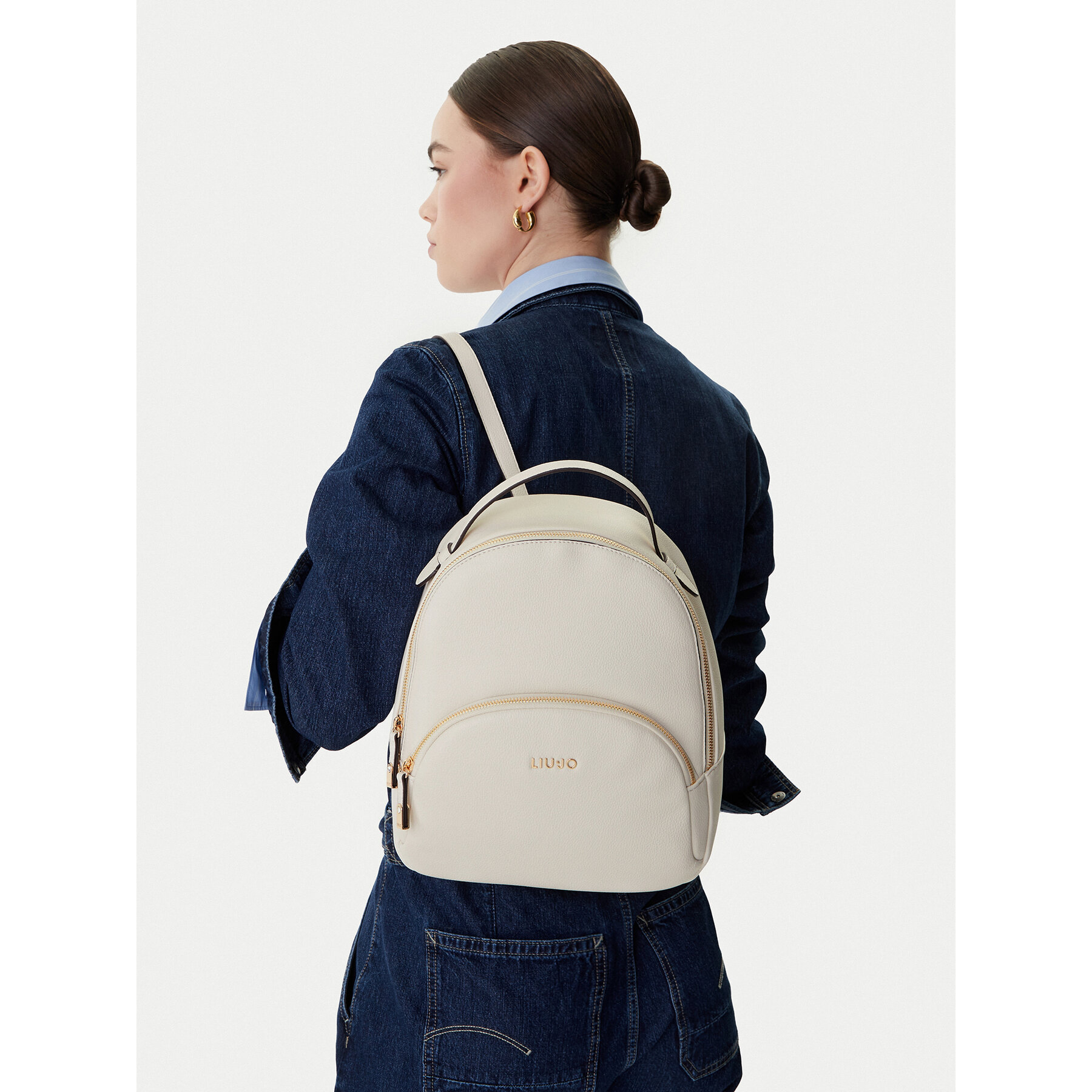 Rucsac Liu Jo AA6209 E1012 Écru