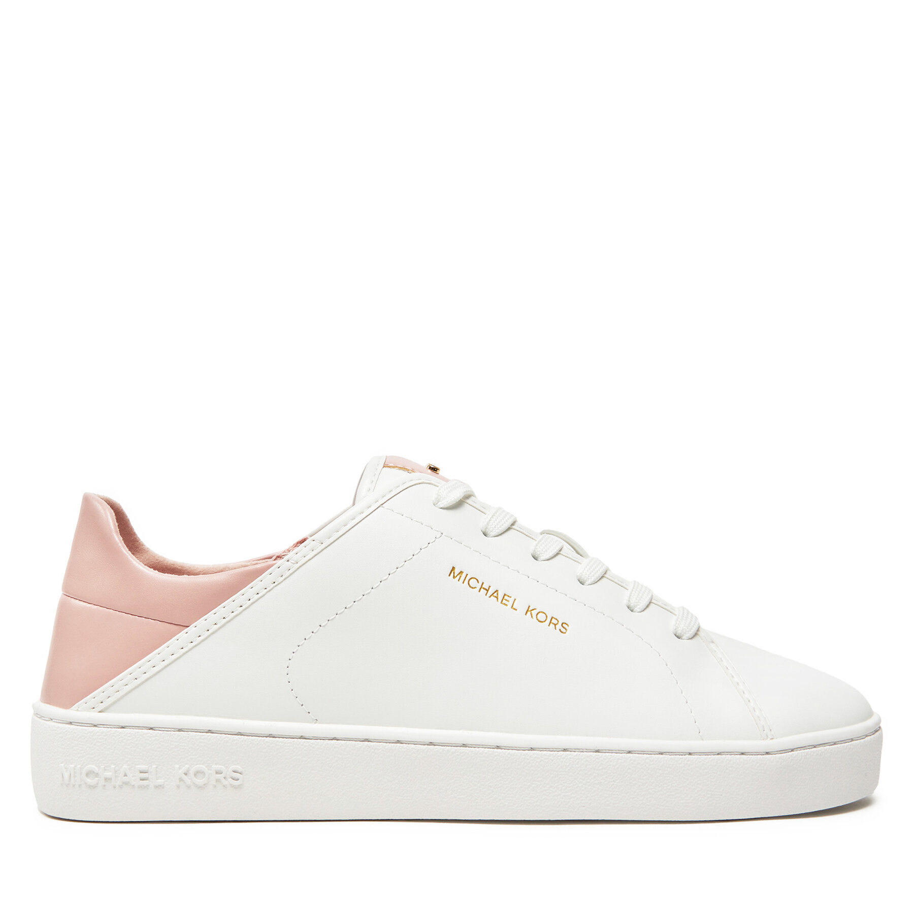 Sneakersy MICHAEL Michael Kors Jenny Lace Up 43T4JNFS1L Biela