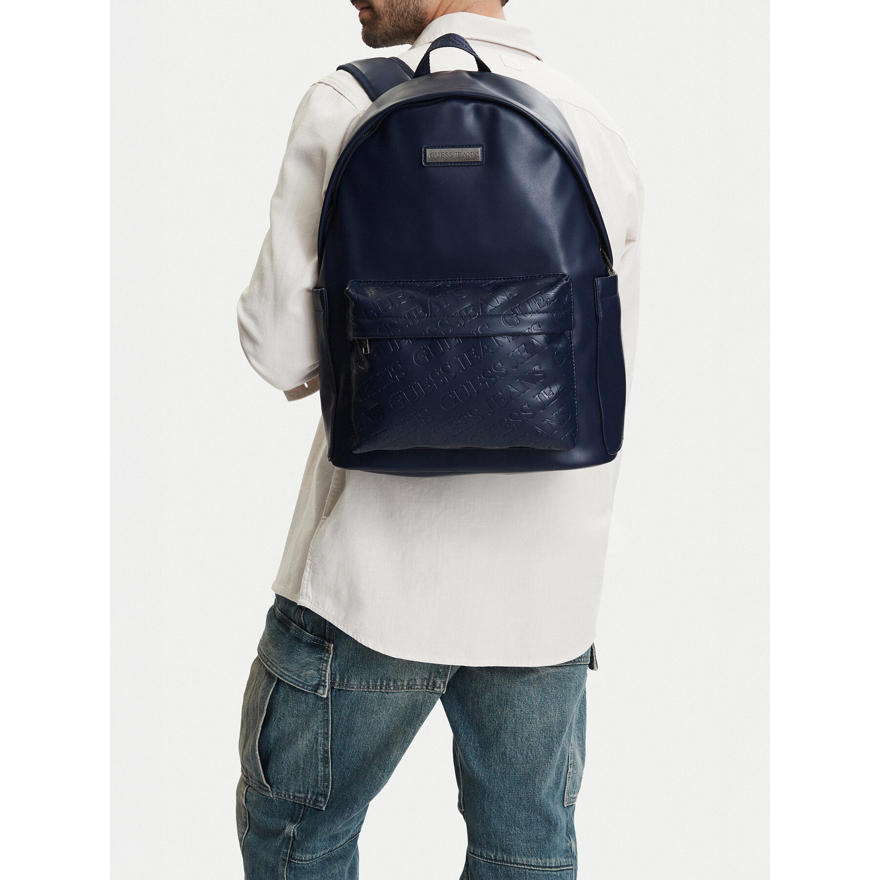 Ruksak Guess Jeans CWBEO-GUESS-B-002-09 Tmavomodrá