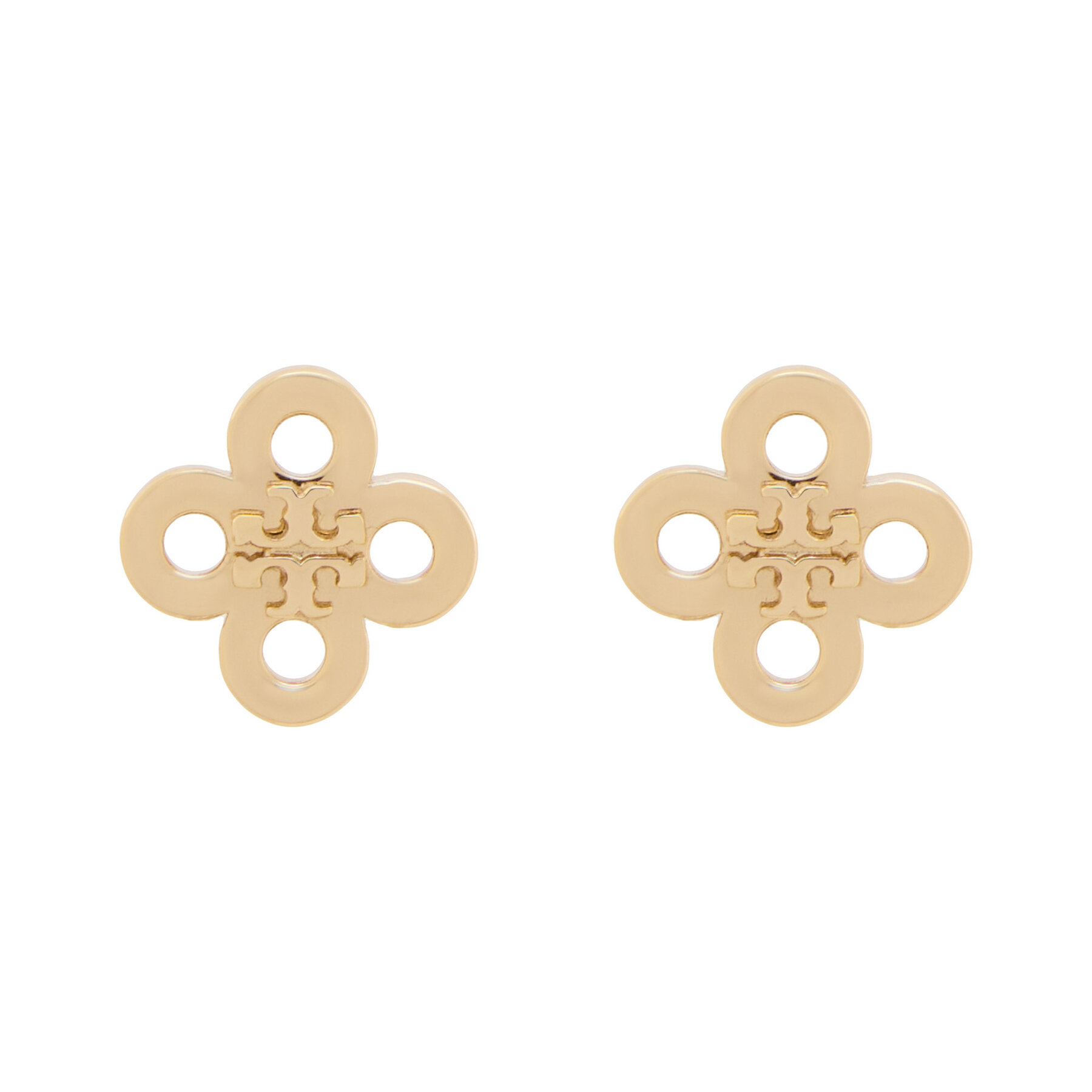 Naušnice Tory Burch Forget Me Not Clover Stud 184409 Zlatna