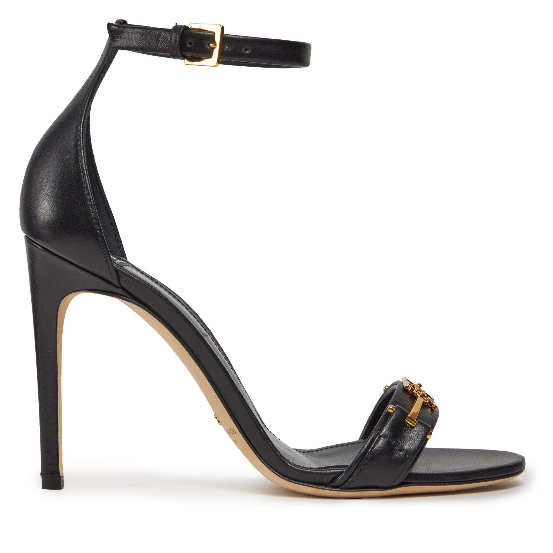 Damskie Elisabetta Franchi Sandały, Rozmiar 39 Czarny SA-07L-41E2-V490