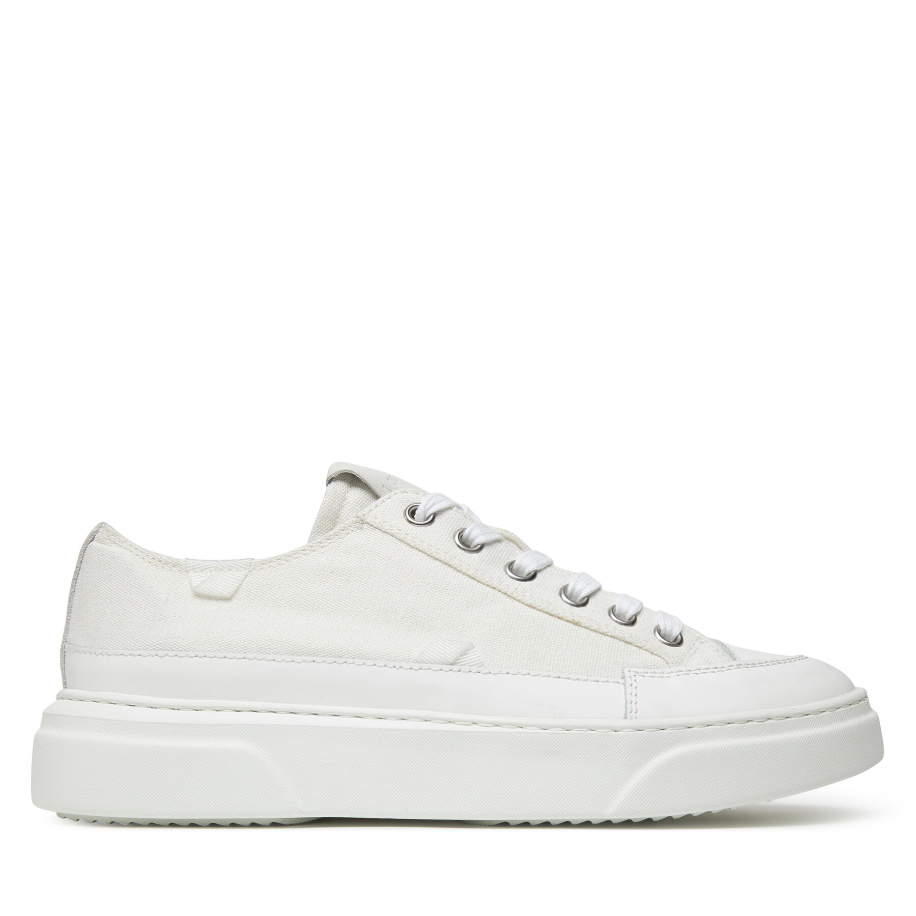 Scarpe da ginnastica Inuikii Canvas Lex Low 50102-091 Bianco