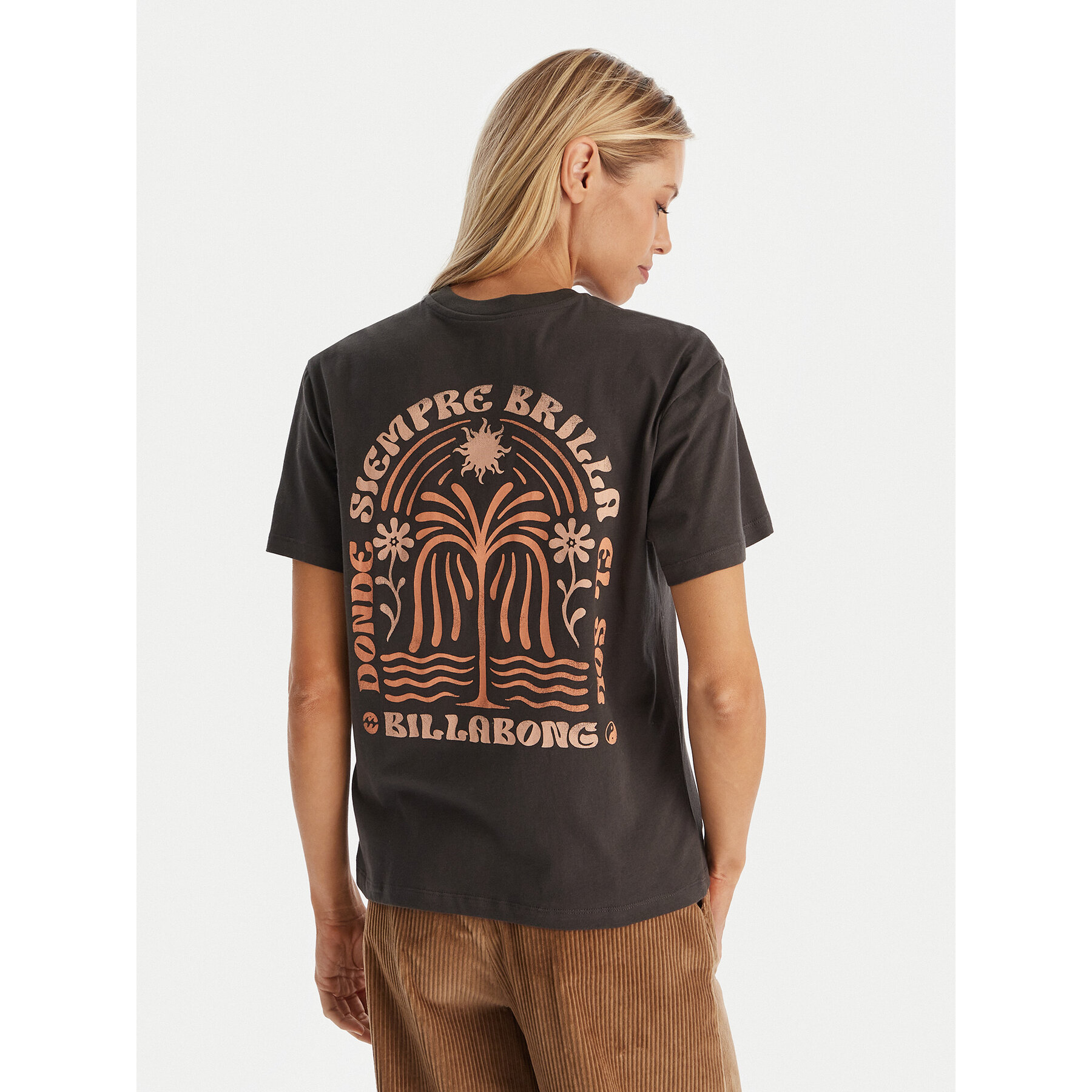 Billabong Billabong T-Shirt EBJZT00496 Μαύρο Oversize
