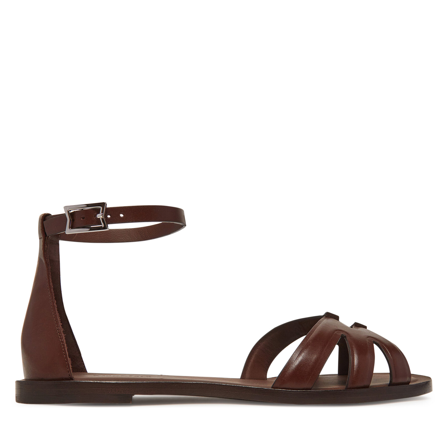 Sandále Max Mara 2514521092600 Hnedá