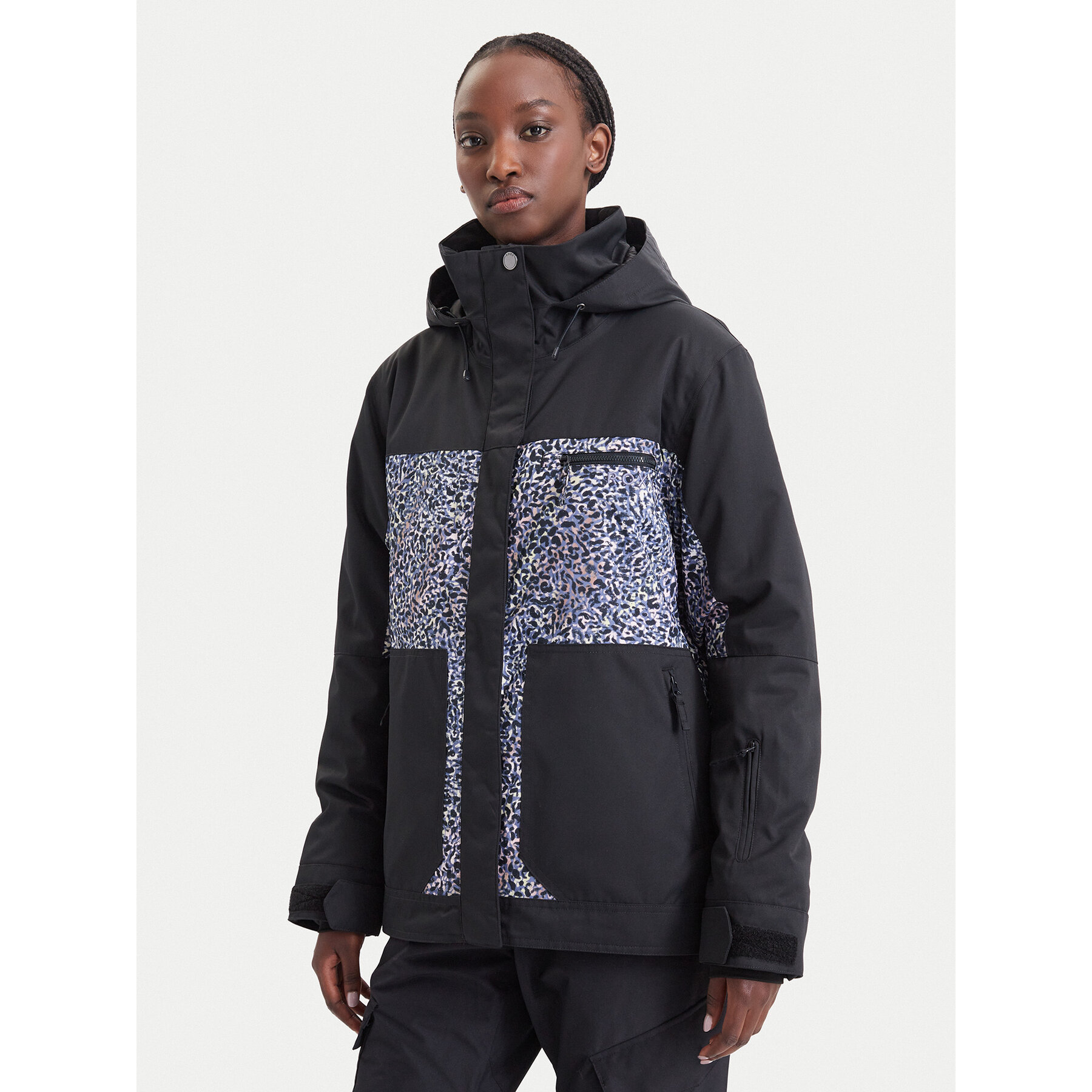 Roxy Skijacke Brylee ERJTJ03530 Schwarz Regular Fit