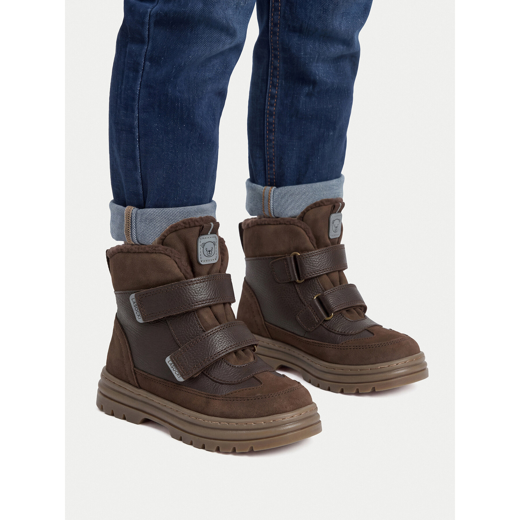 Зимни обувки Lasocki Kids CEO-CI12-VOLGA-01(III)CH Тъмнокафяв