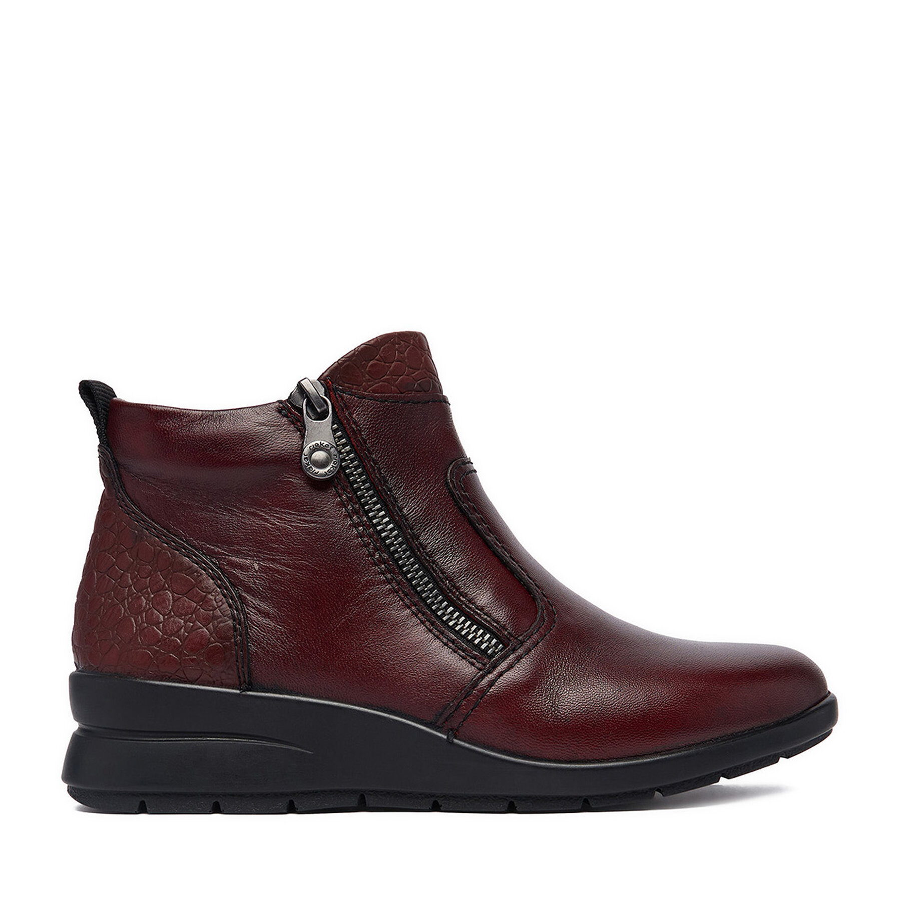 Botine Rieker CEO-L4861-35 Vișiniu