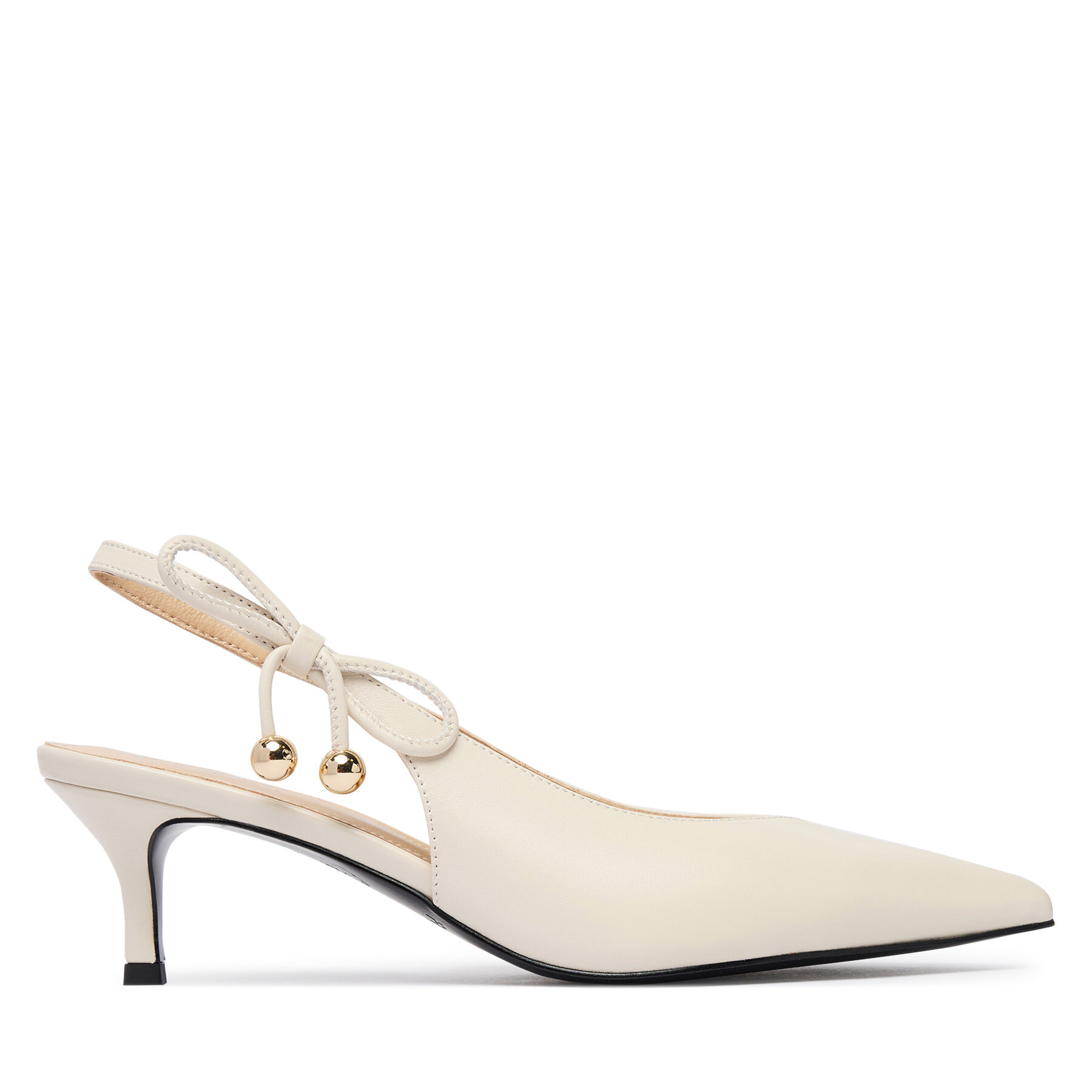 Salonke Furla Poppy Slingback YM24FPO X30000 CN 1704S Krem