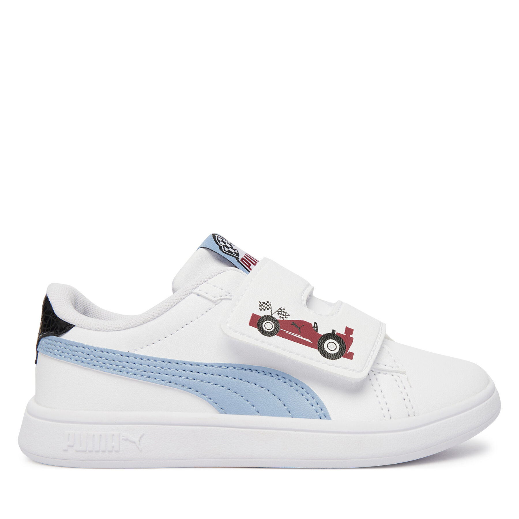 Tenisice Puma Puma Smash 3.0 Racing Crew V 408385 01 Bijela