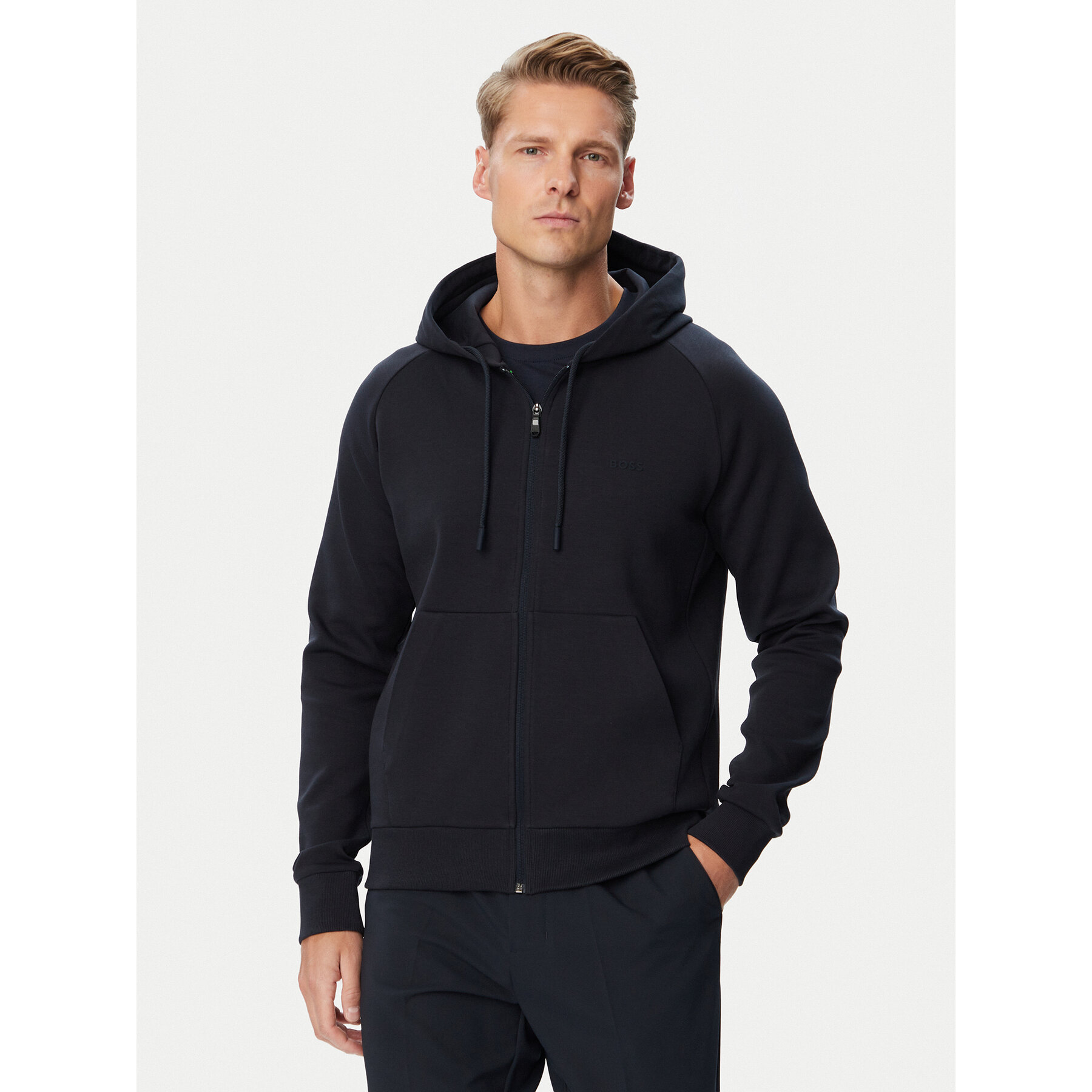 BOSS Sweatshirt Saggy 50565305 Dunkelblau Regular Fit