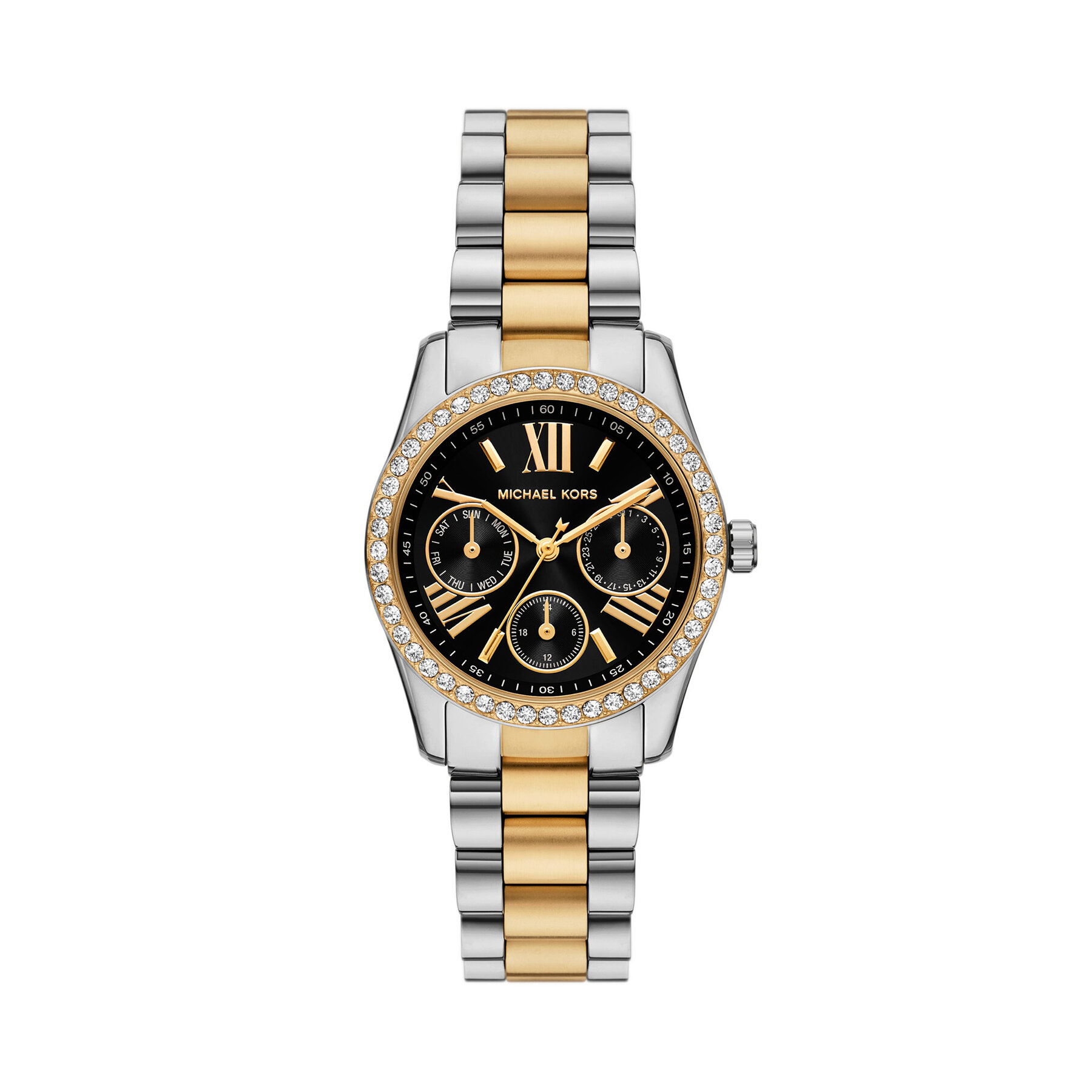 Damski Michael Kors Zegarek Srebrny Lexington MK4925