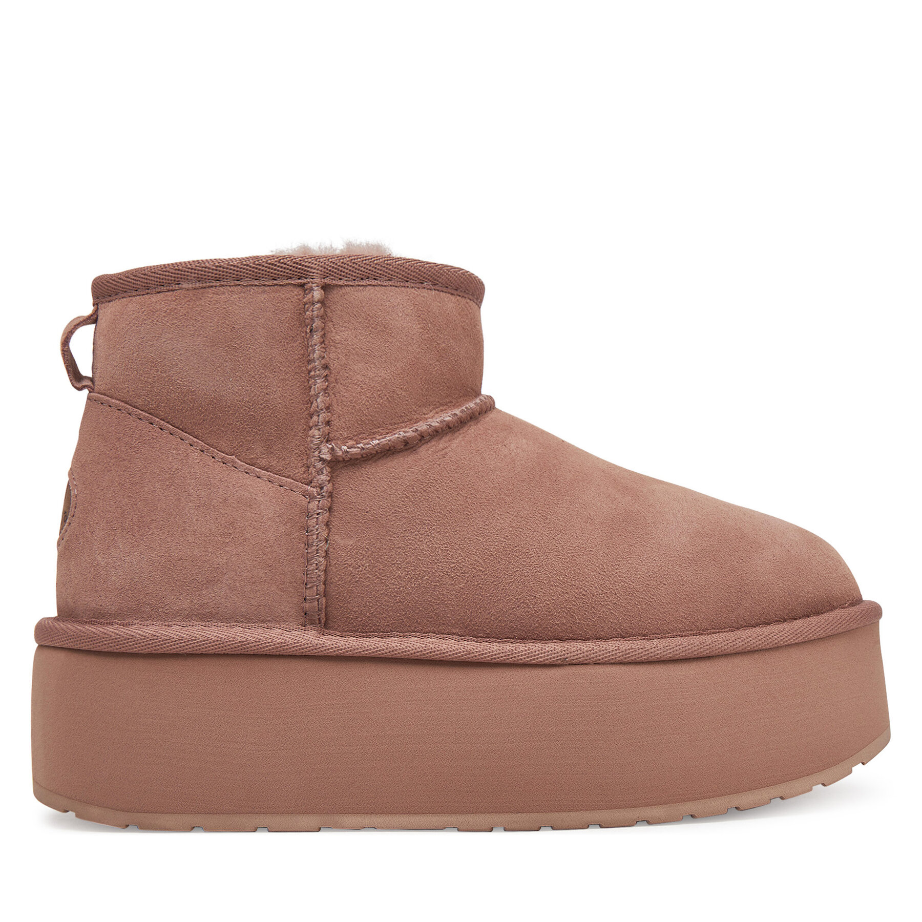 Sniega zābaki EMU Australia Stinger Micro Flatform W13082 Rozā