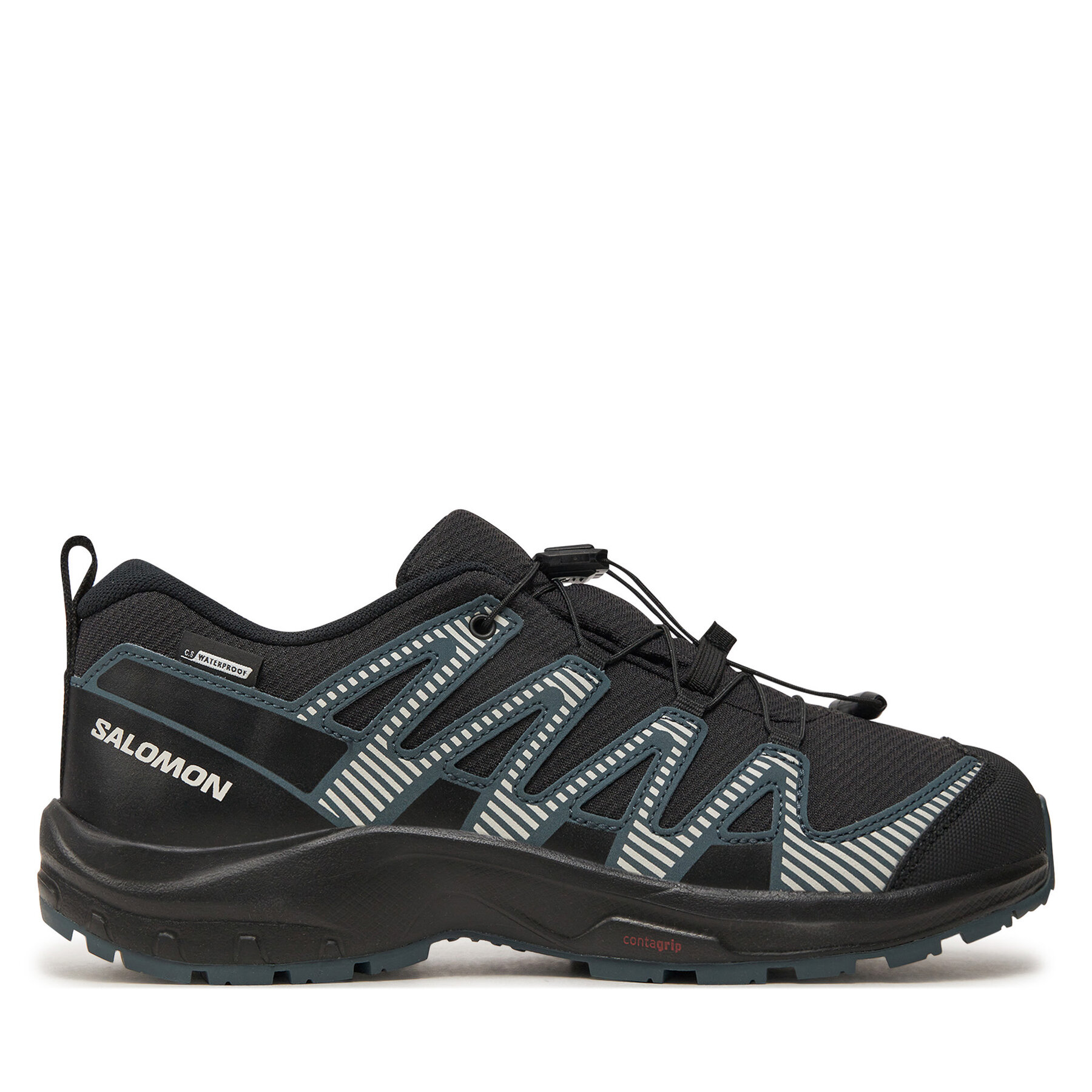 Chaussures de trekking Salomon Xa Pro V8 Waterproof L47568000 Noir