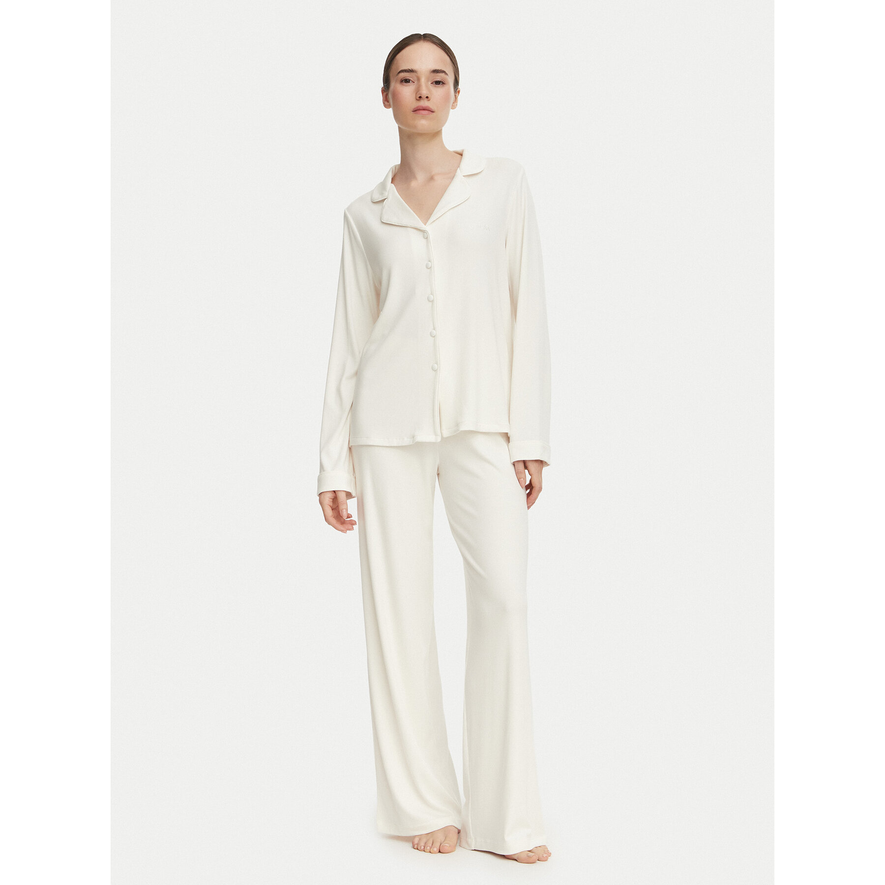 Guess Pyjama O6BX04 K5041 Weiß Regular Fit