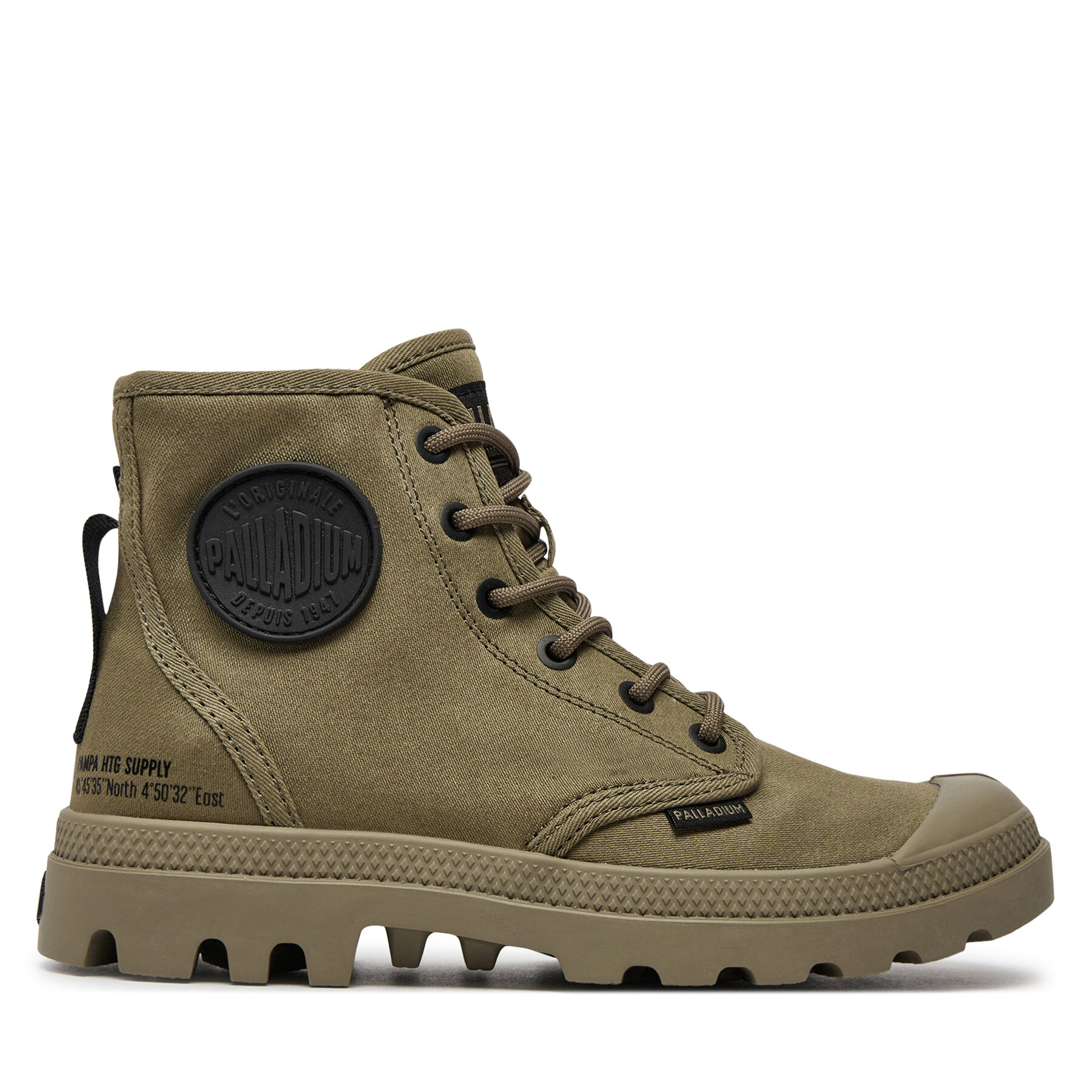 Outdoorová obuv Palladium Pampa Hi Htg Supply 77356-308-M Zelená