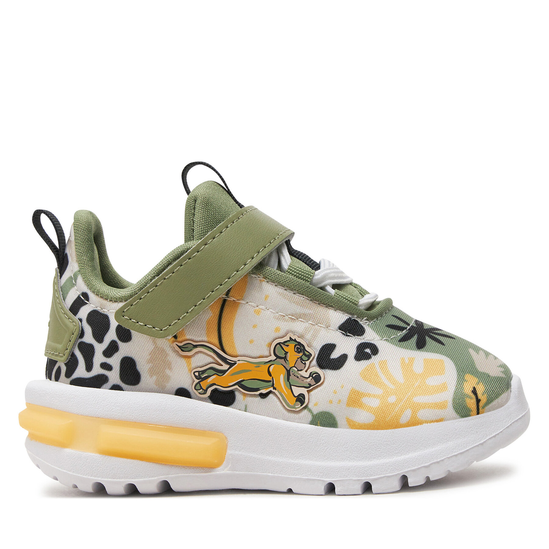 Kinder Sneakers adidas, Schuhgröße 20, Grün, Racer Tr23 Lionking El I IF4075