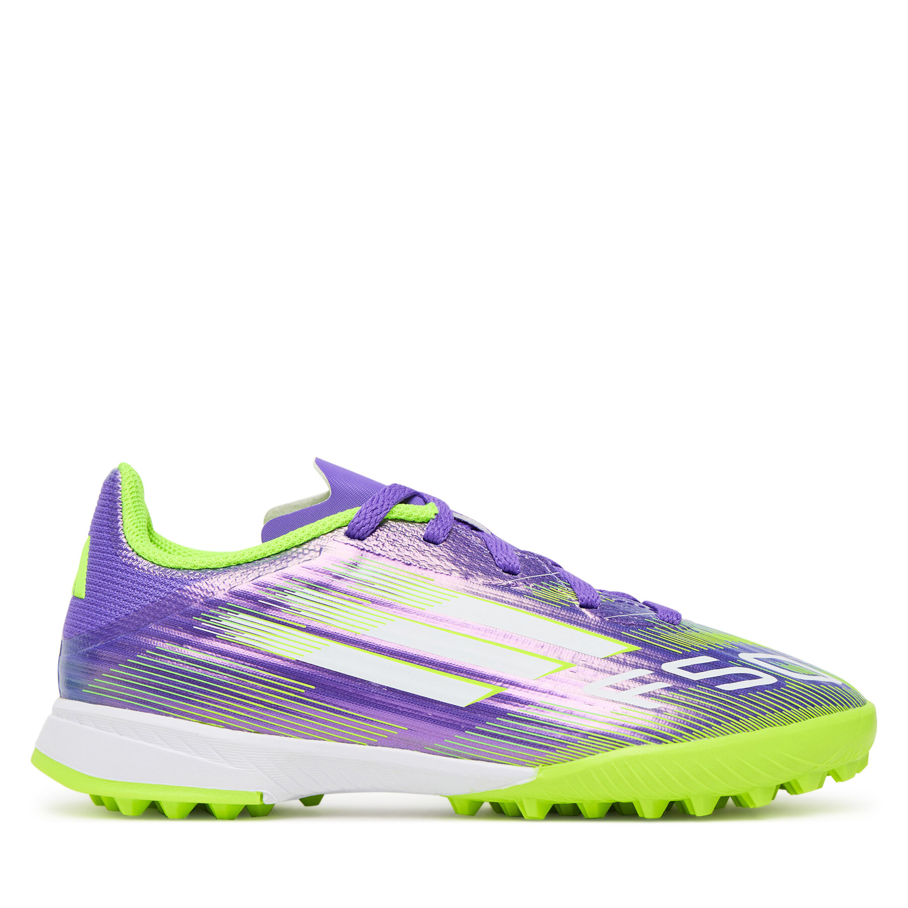 Boty na fotball adidas F50 League Turf Boots Kids JI0000 Fialová