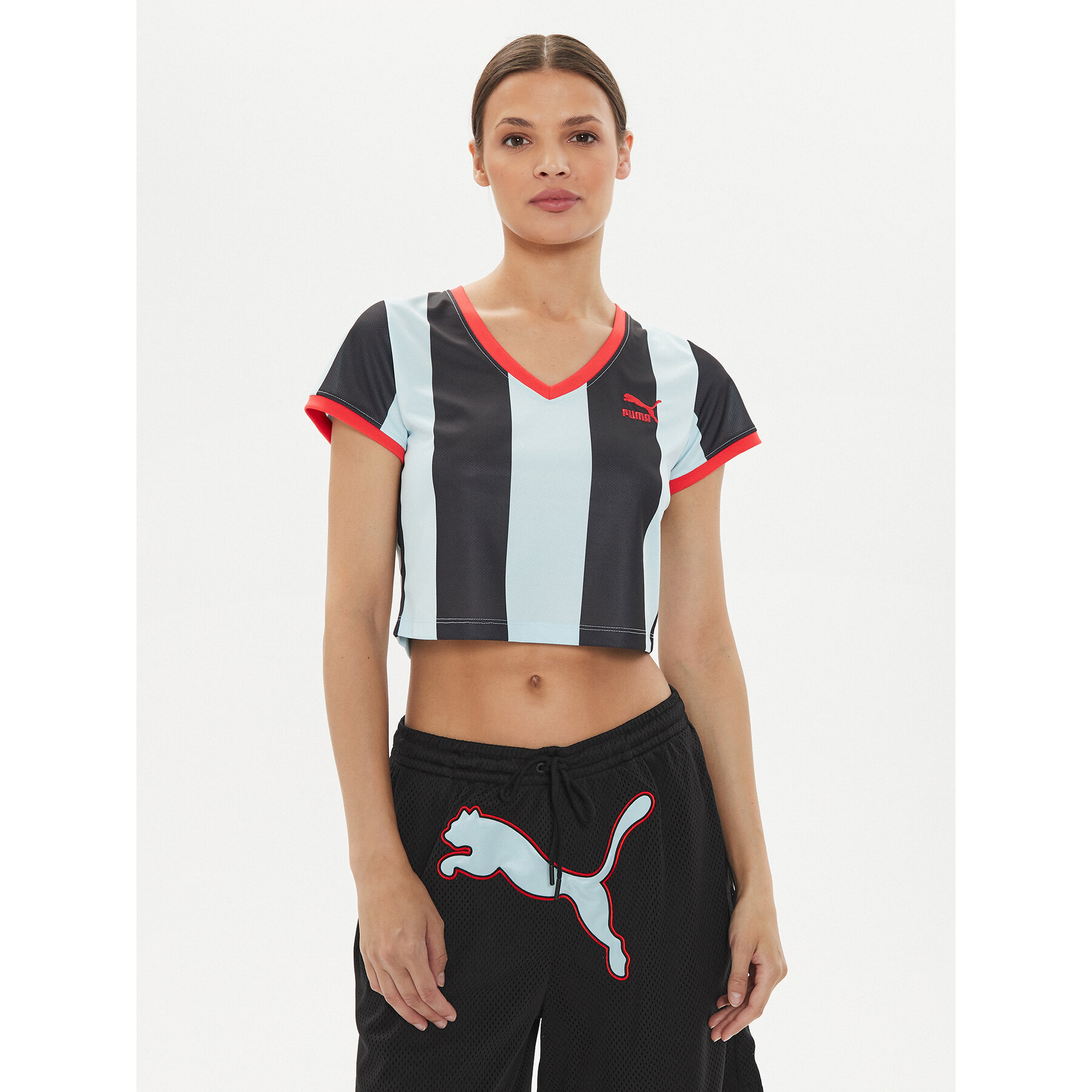 Puma T-shirt DUA LIPA 536637 Multicolore Slim Fit