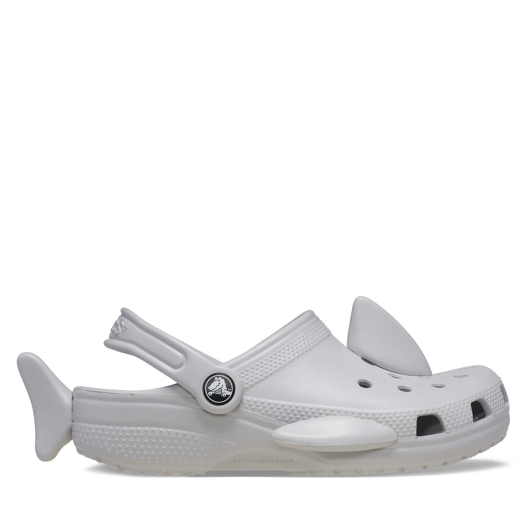 Sandaler och Slip-ons Crocs Classic Iam Shark Clog K 210014 Grå