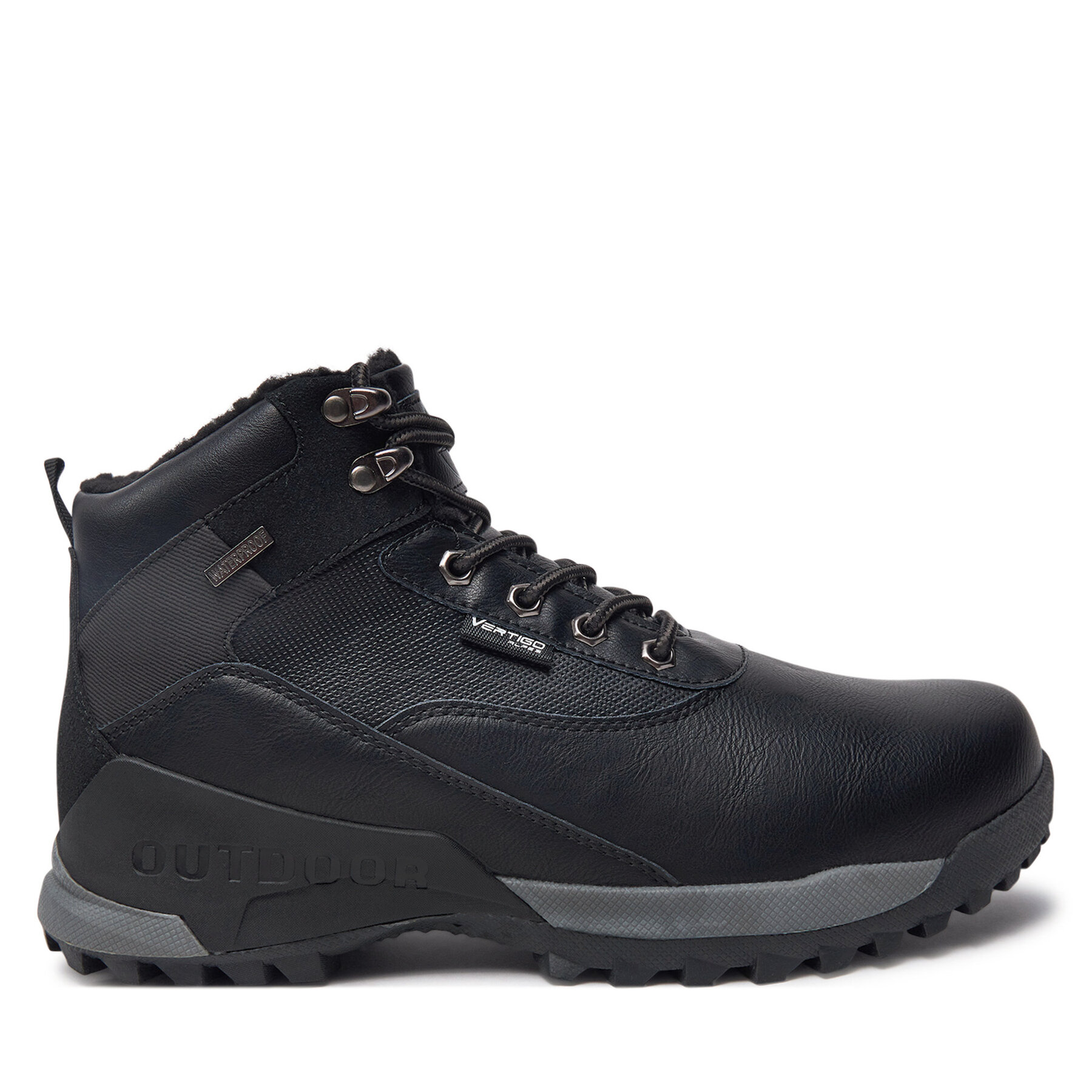 Chaussures de trekking Vertigo Alpes Botte H Noir