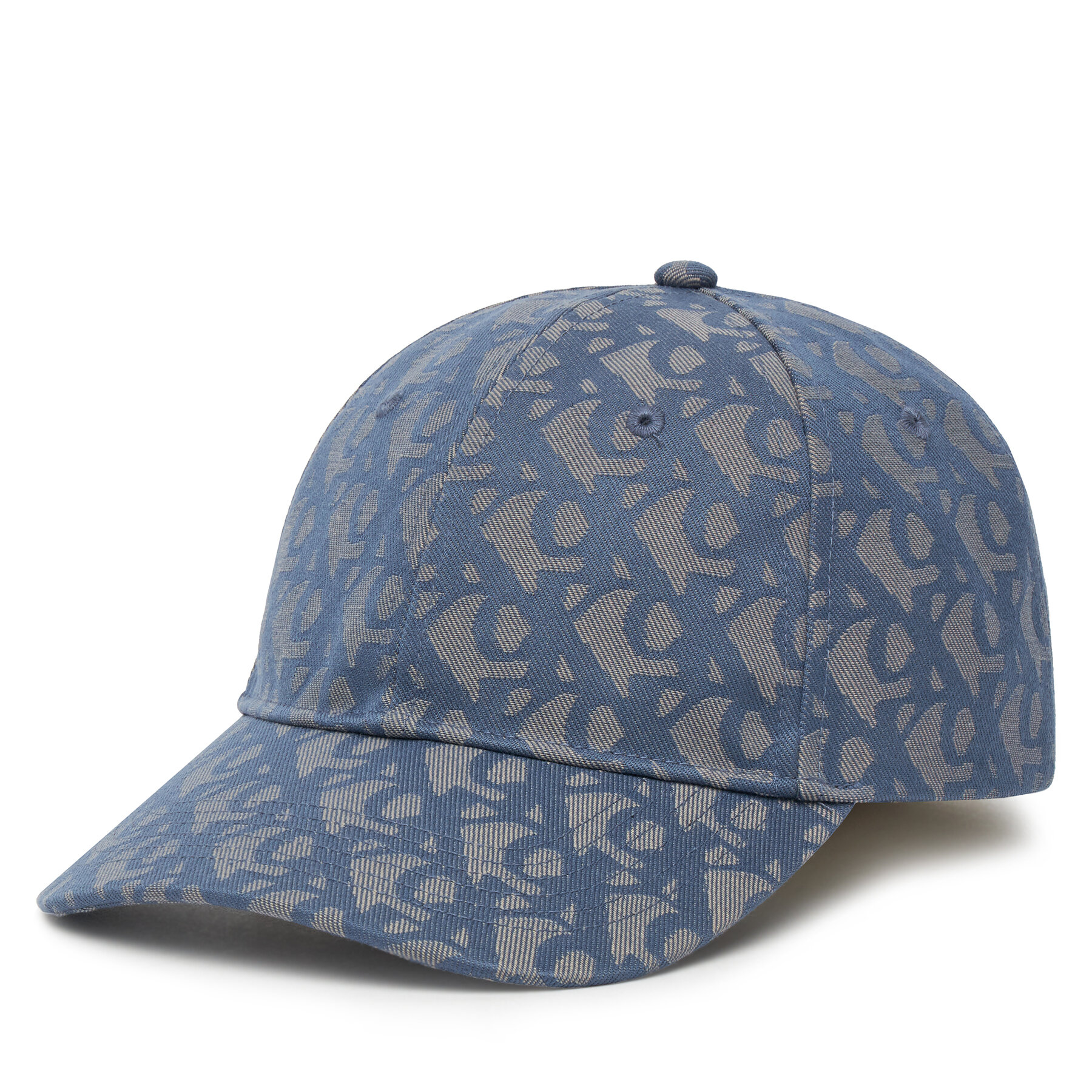 Șapcă Calvin Klein Aop 6 Panel Baseball Cap LV04K5058G Albastru
