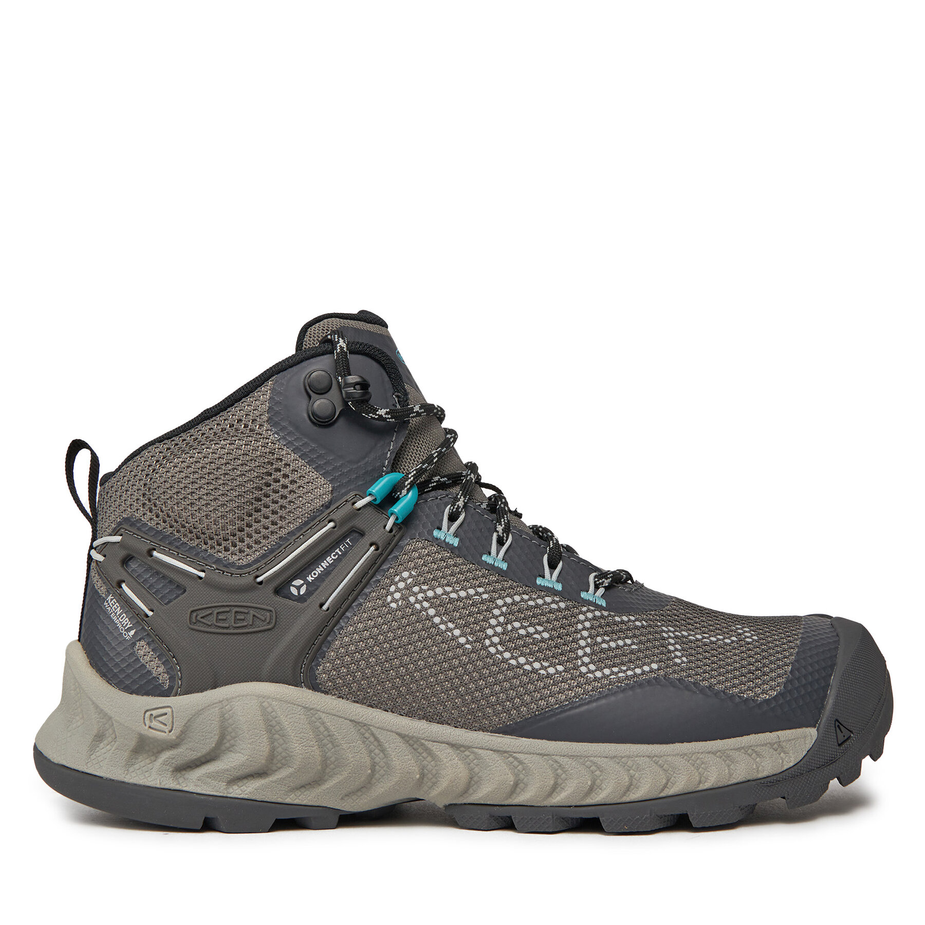 Trekingová obuv Keen Nxis Evo Mid Wp 1027197 Sivá
