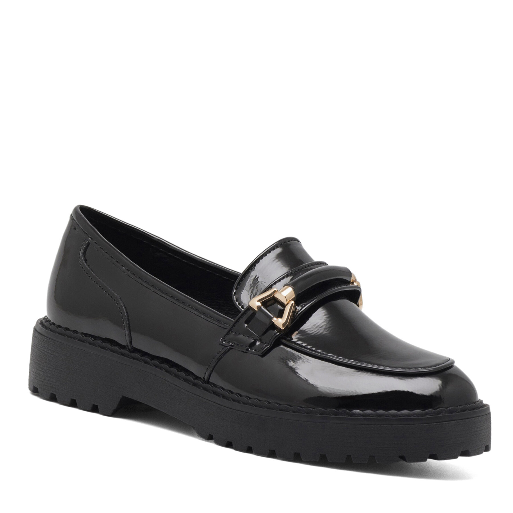 Damskie Loafersy JENNY, Rozmiar 40 Czarny ALEAH WS5621-02A
