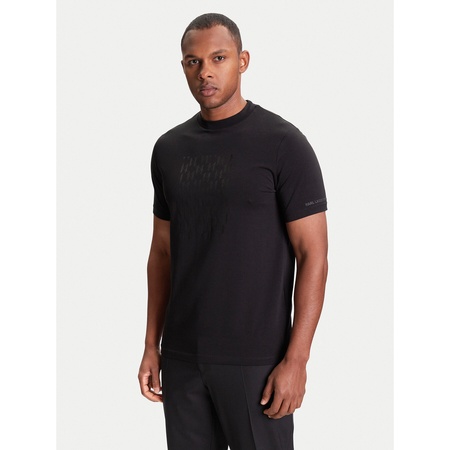 KARL LAGERFELD T-shirt 755037 553235 Nero Regular Fit