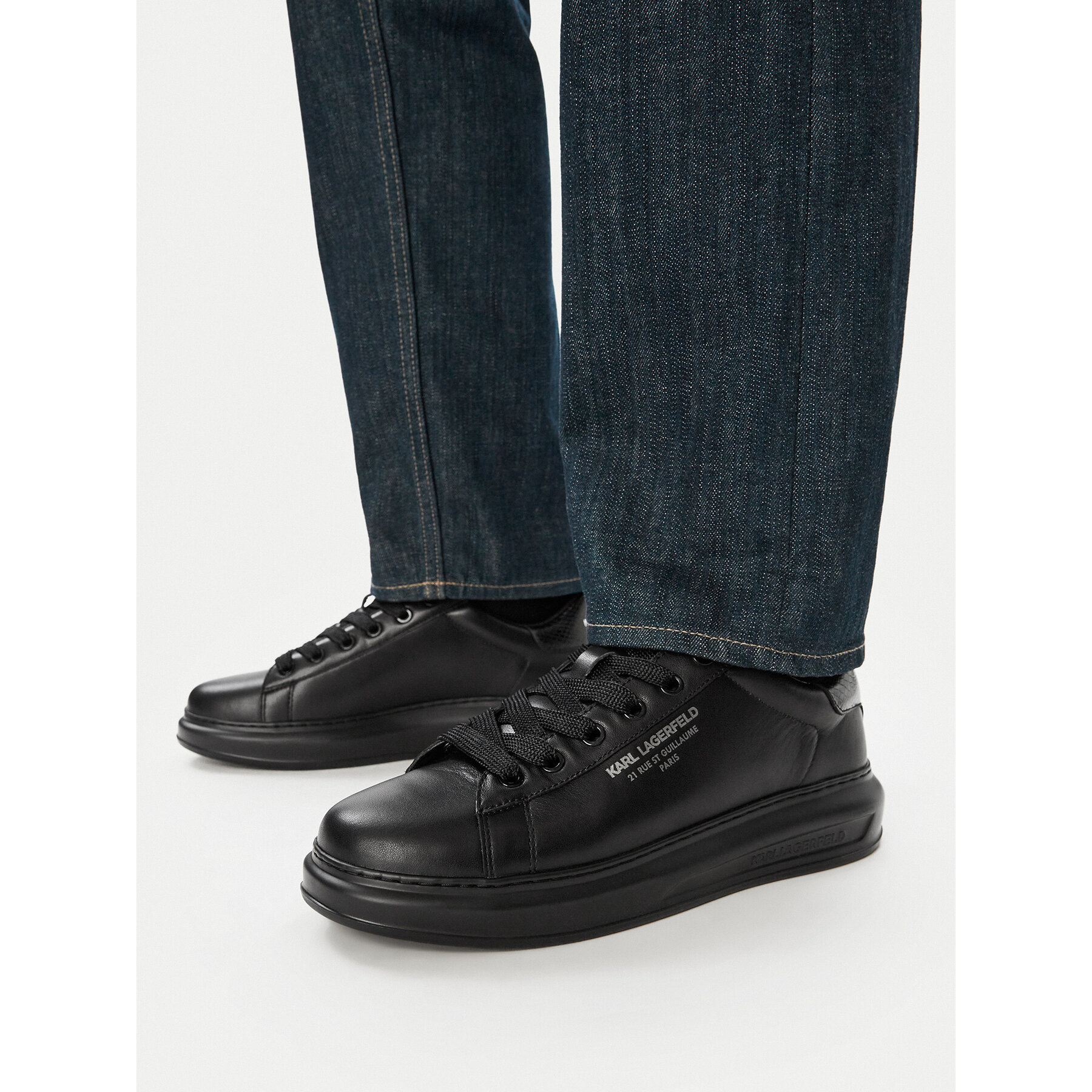 Sneakers KARL LAGERFELD KL52584 Negru