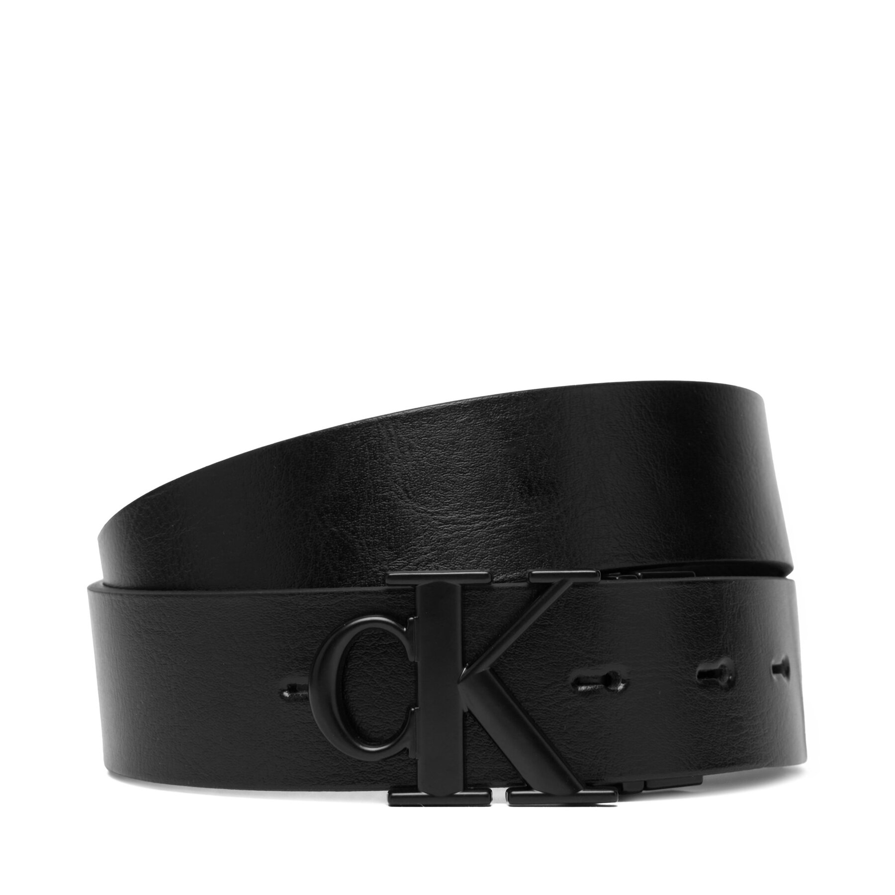 Calvin Klein Férfi öv, Méret: 90, Fekete, Ck Buckle Tumbled 35Mm Adj/Rev LV04D7049G