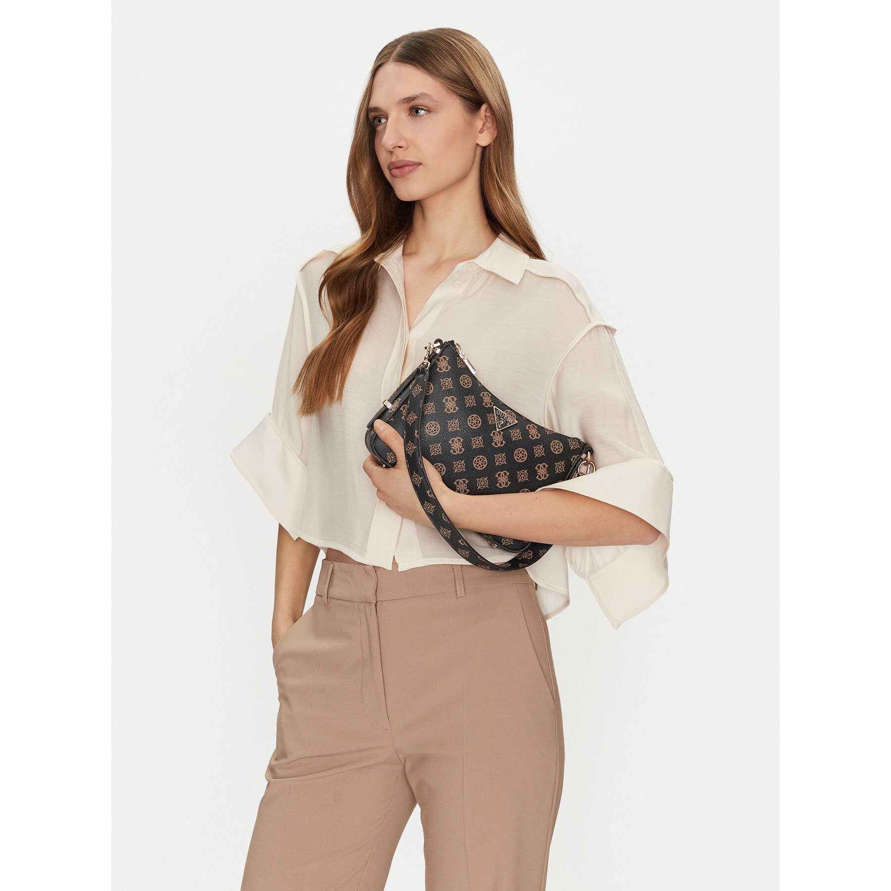 Táska Guess HWEPG9 51018 Barna