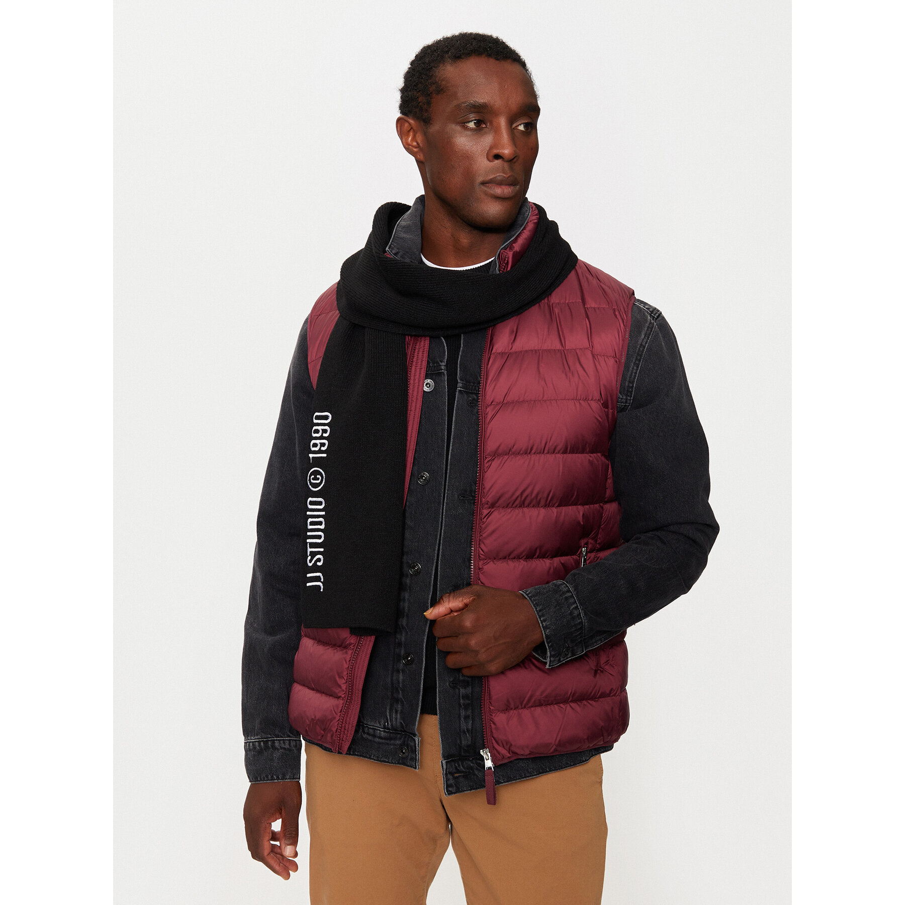 Bufanda Jack&Jones Bottle 12259205 Negro