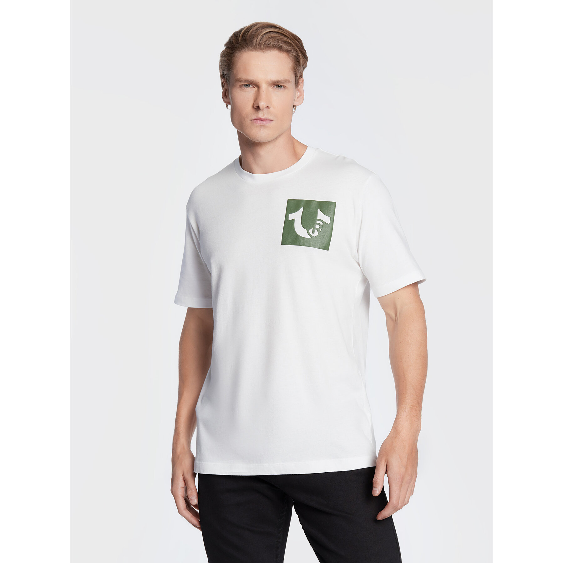 True Religion True Religion T-Shirt 106298 Λευκό Regular Fit
