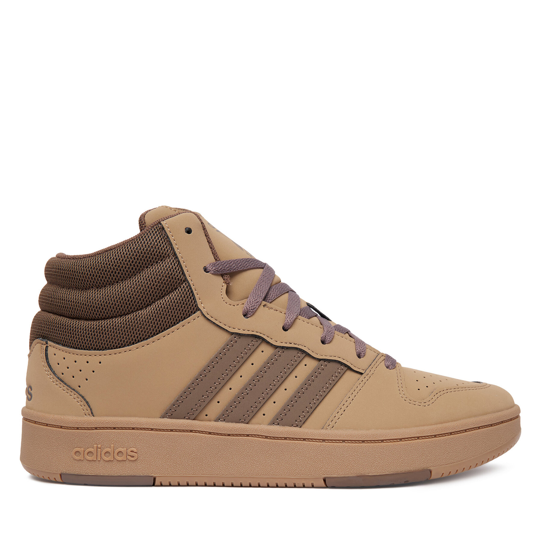 Tenisice adidas Hoops Mid Classic KI7495 Svijetlo smeđa