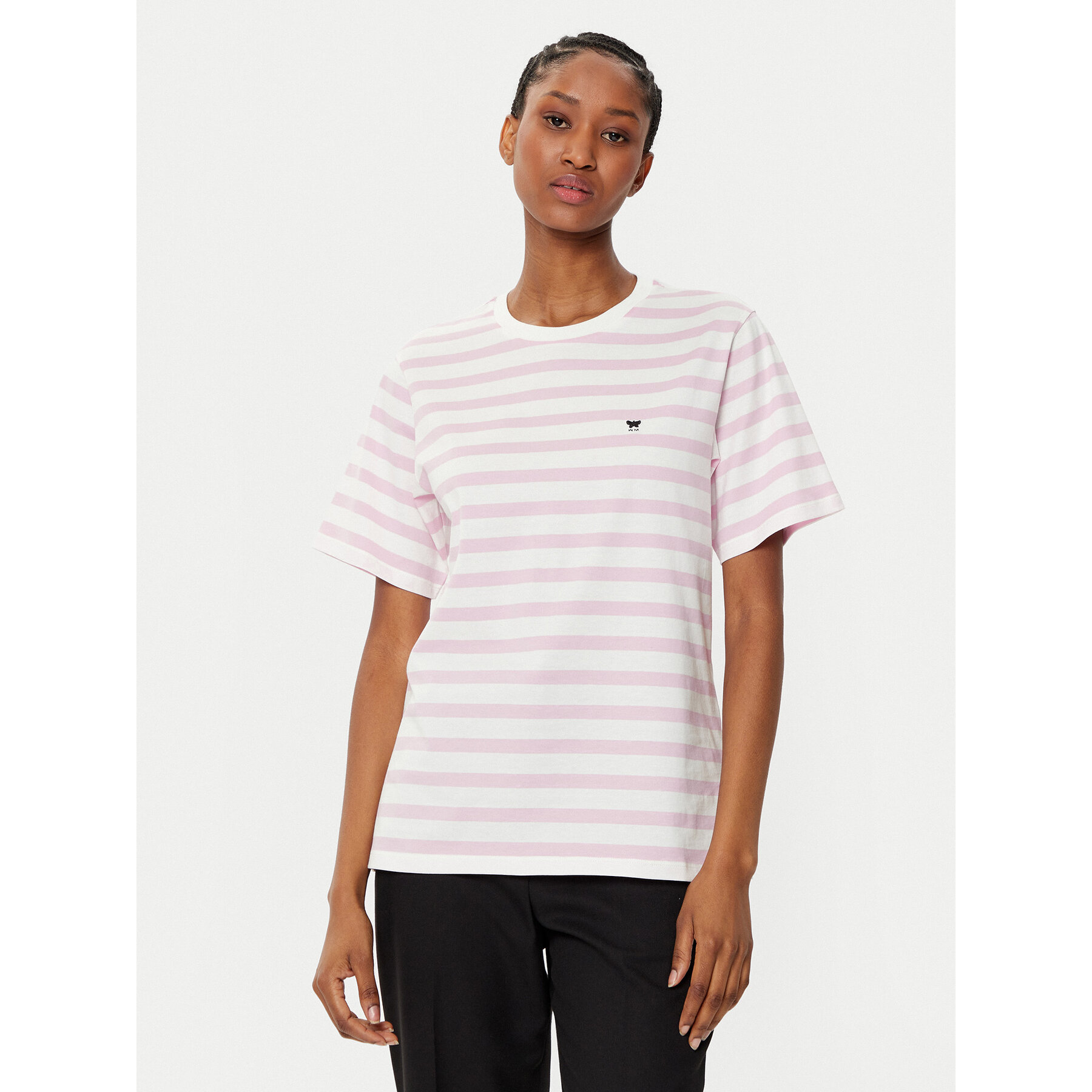 Weekend Max Mara T-shirt Satrapo 2515971031 Rosa Regular Fit