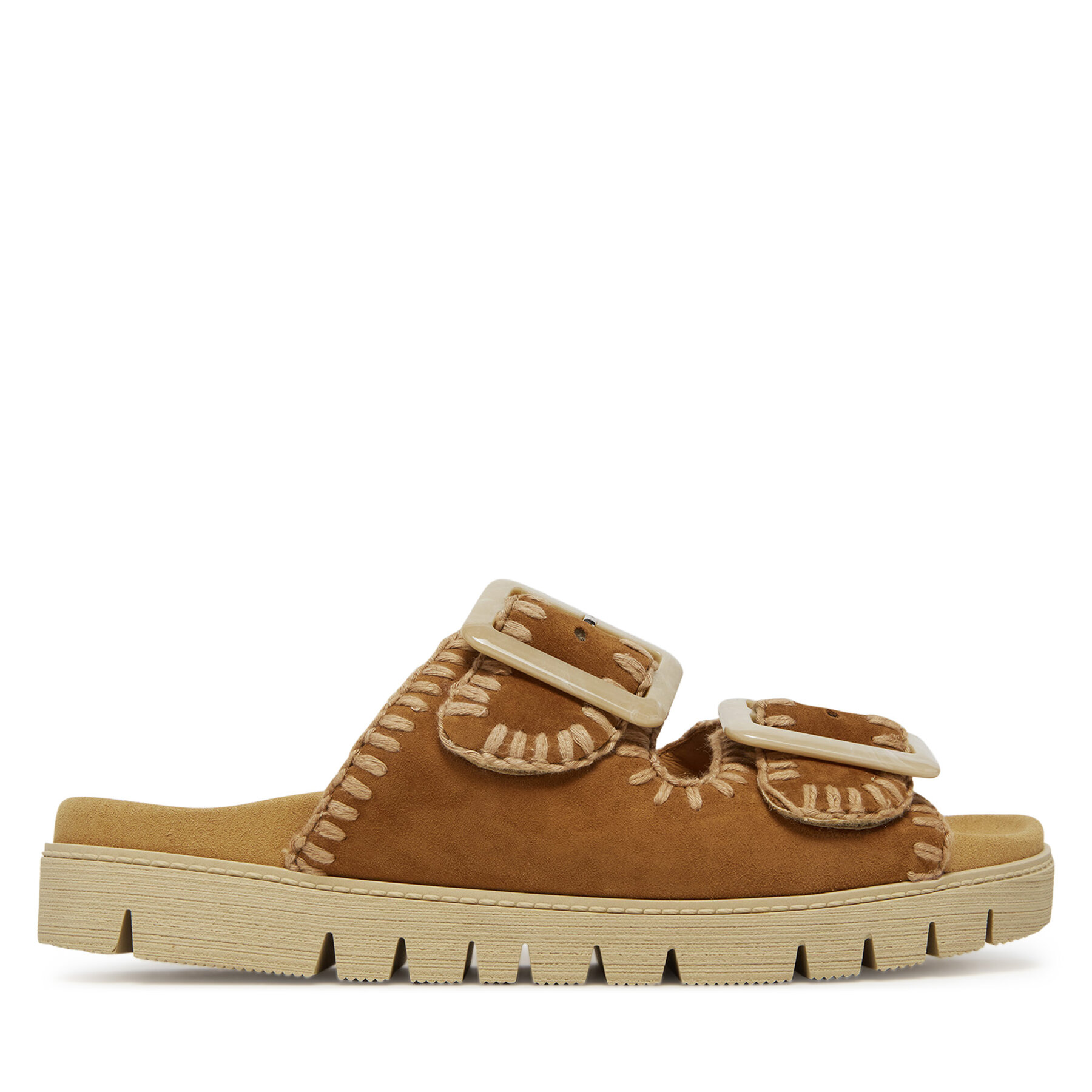 Damen Pantoletten Gabor, Schuhgröße 41, Braun, 63.741.14