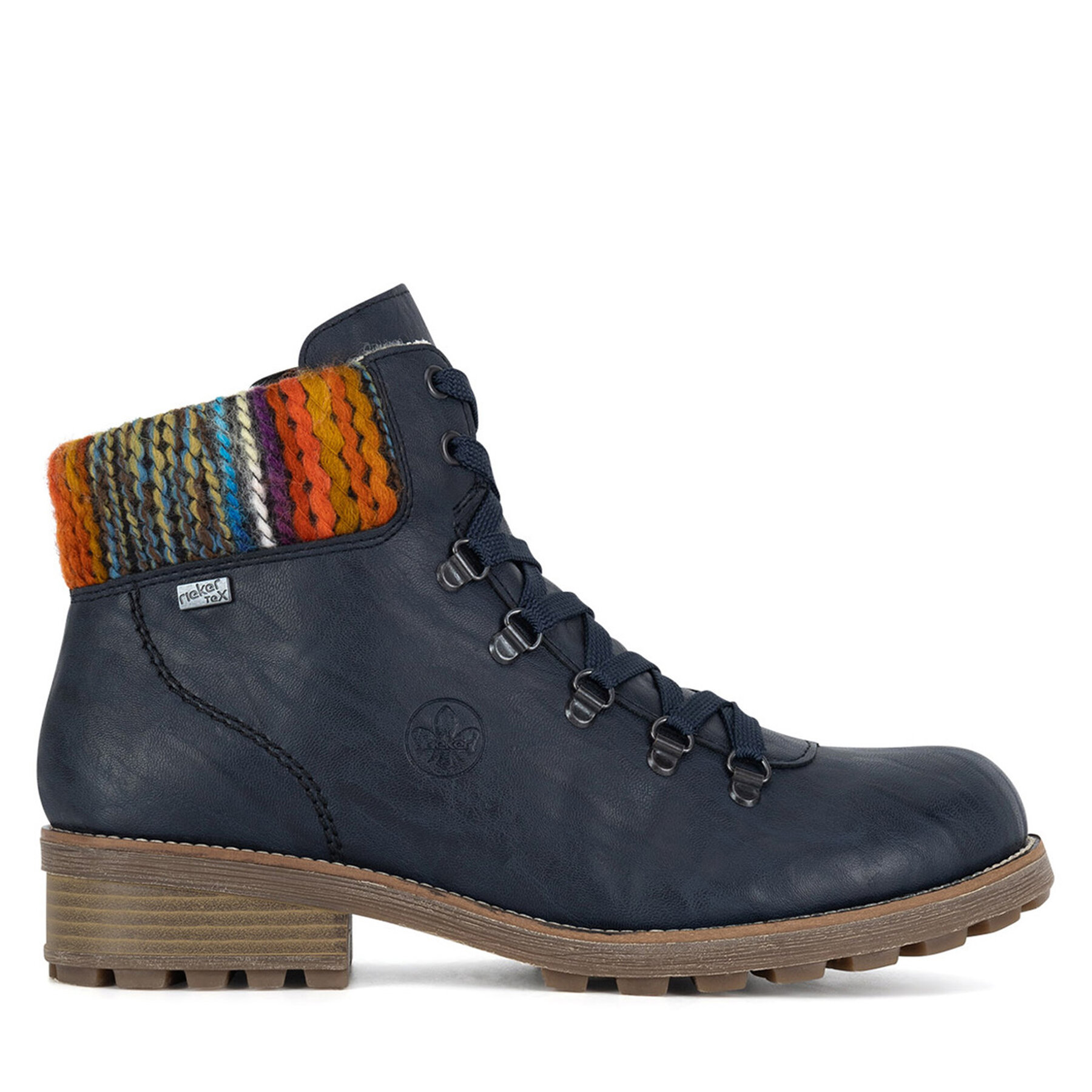 Botine Rieker Z0445-14 Albastru