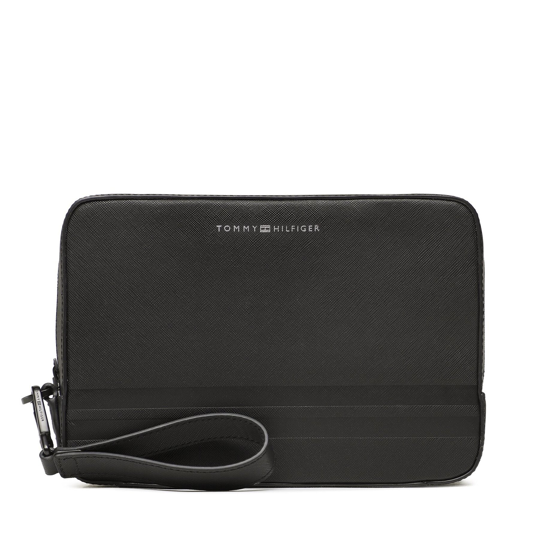 Geantă pentru cosmetice Tommy Hilfiger Th Business Leather Washbag AM0AM10985 BDS AM0AM10985 imagine super redus 2022