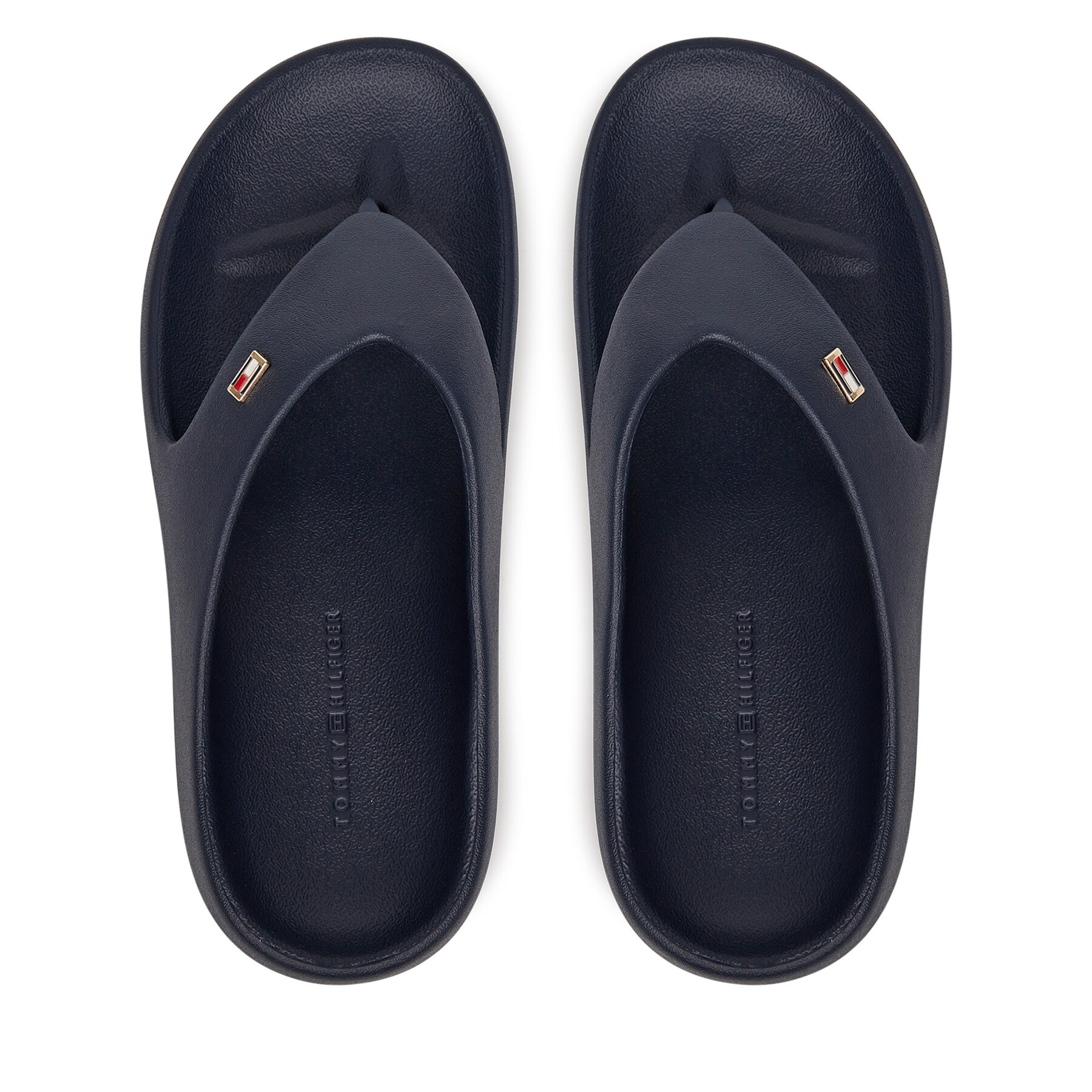 Flip flop Tommy Hilfiger Th Comfort Beach Sandal FW0FW08522 Bleumarin