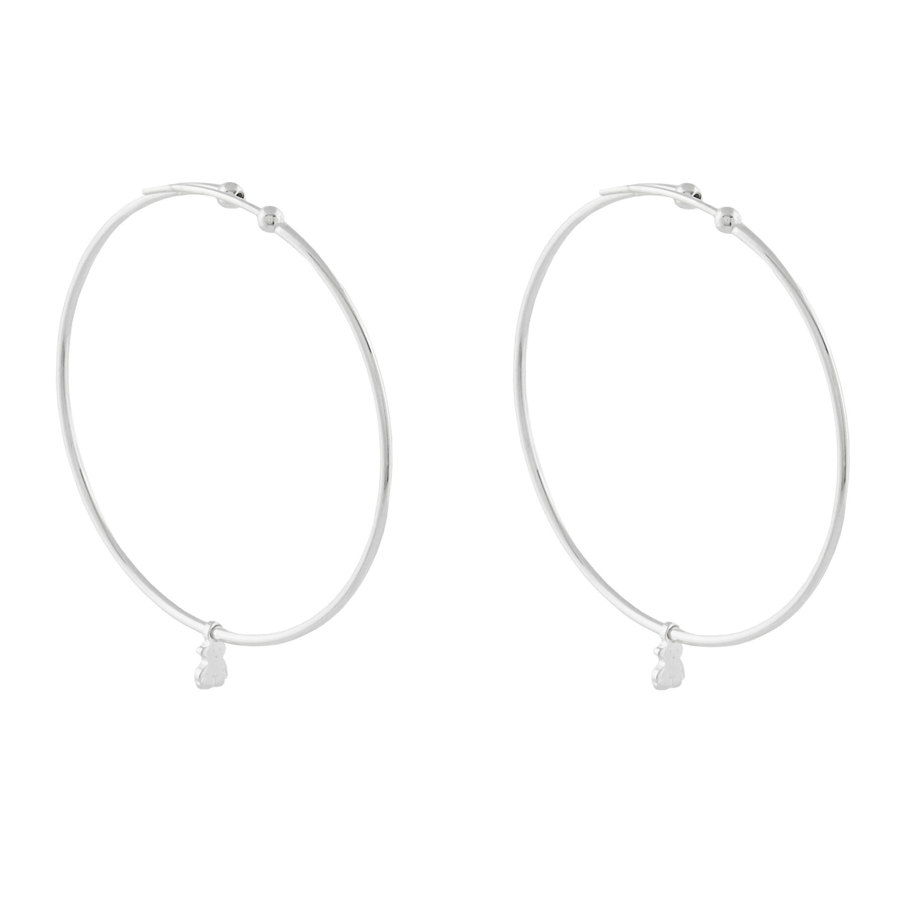 Обици TOUS Basicos 1000038000 Сребрист