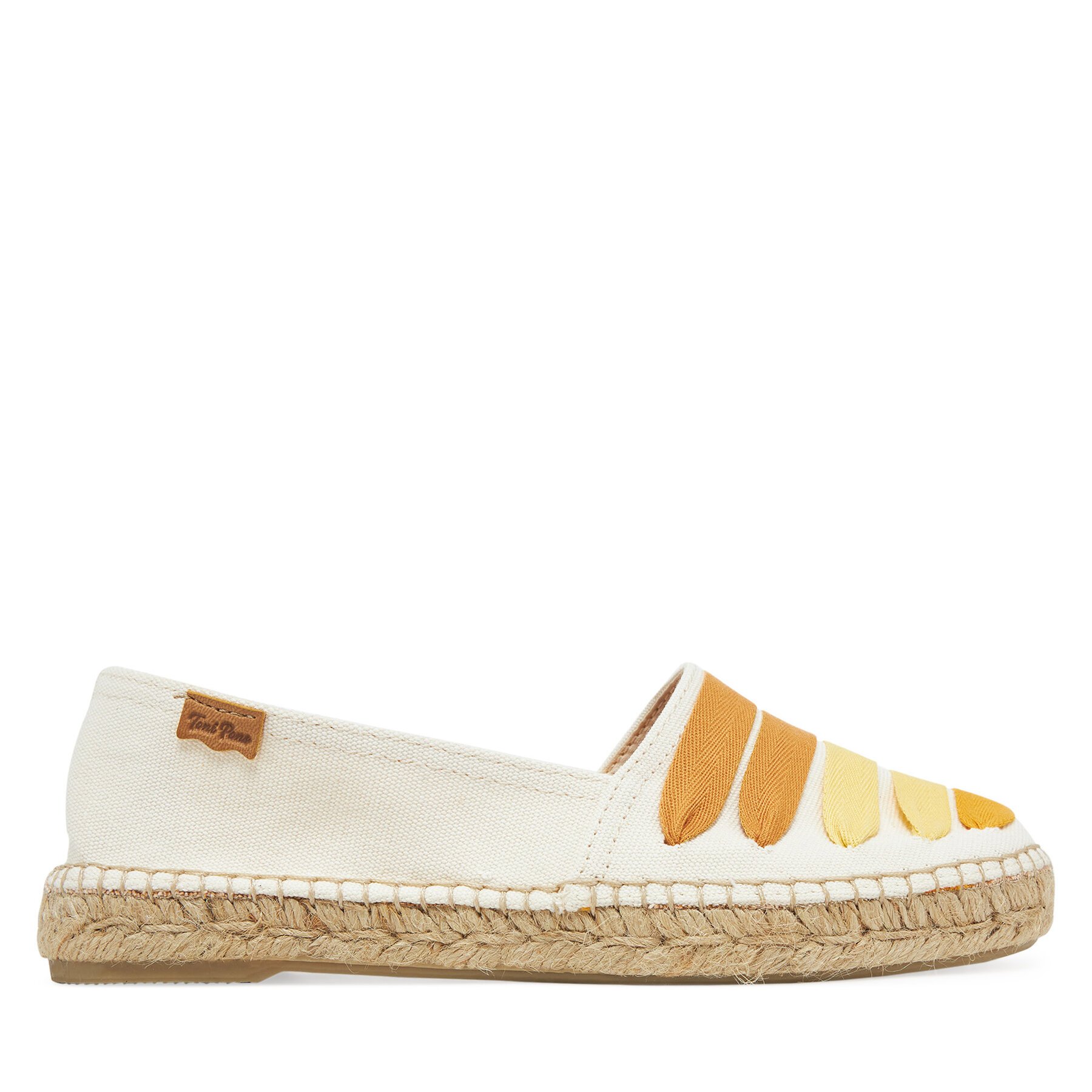 Damen Espadrilles Toni Pons, Schuhgröße 38, Gelb, Rosa-Cm