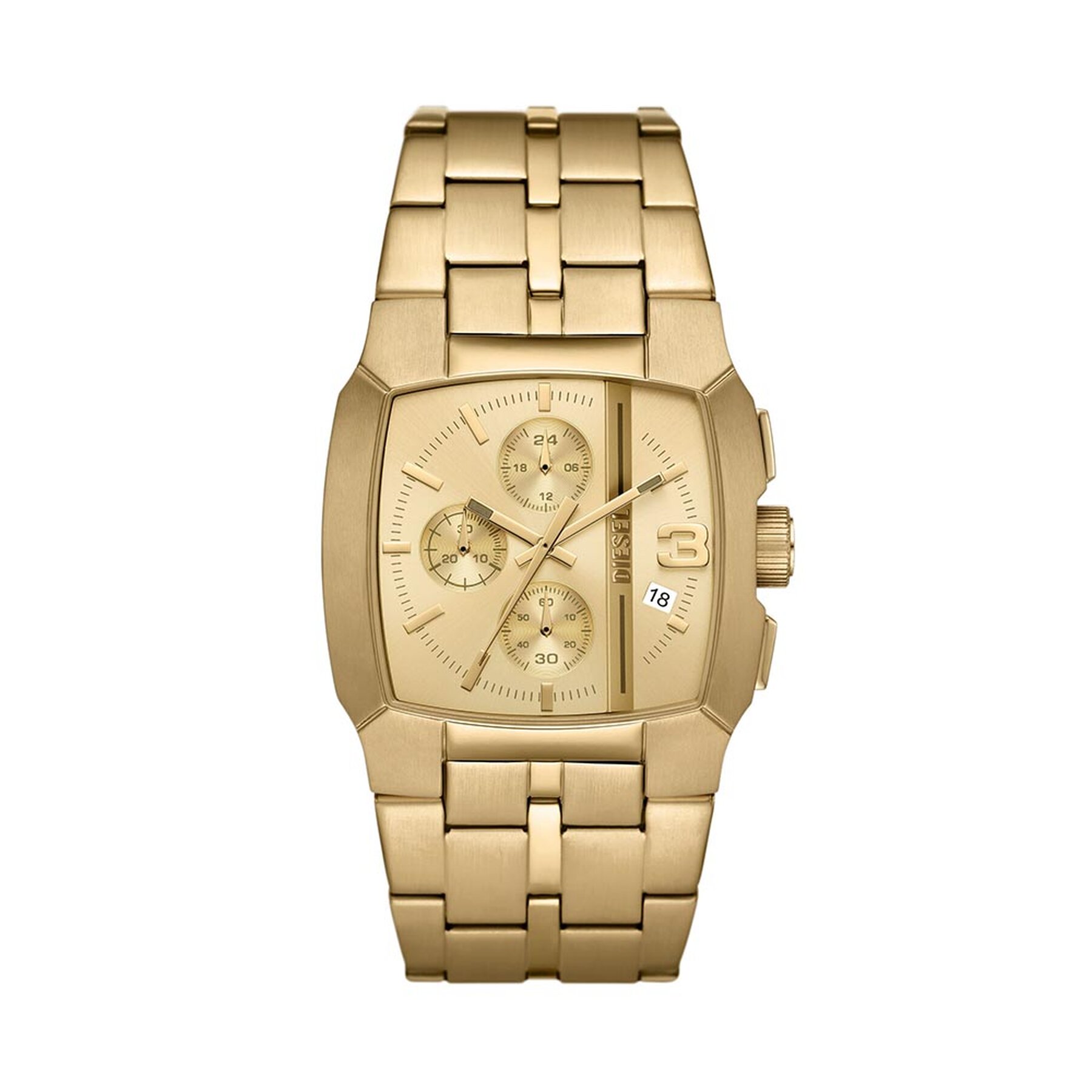 Ročna ura Diesel Cliffhanger DZ4639 Gold/Gold