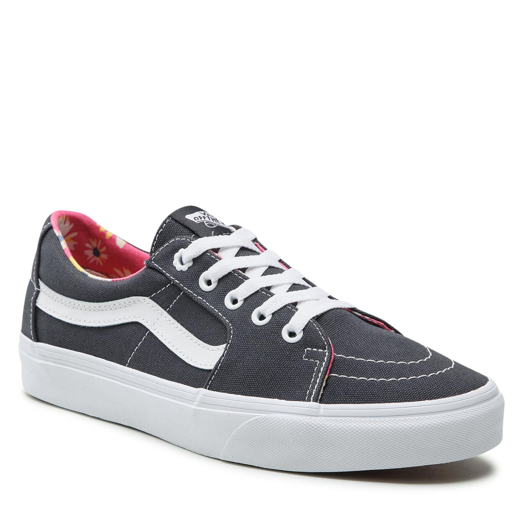 Teniși Vans Sk8-Low VN0A4UUKB7N1 (Smelltheflwrs)Asphlttrwt (Smelltheflwrs)Asphlttrwt imagine noua