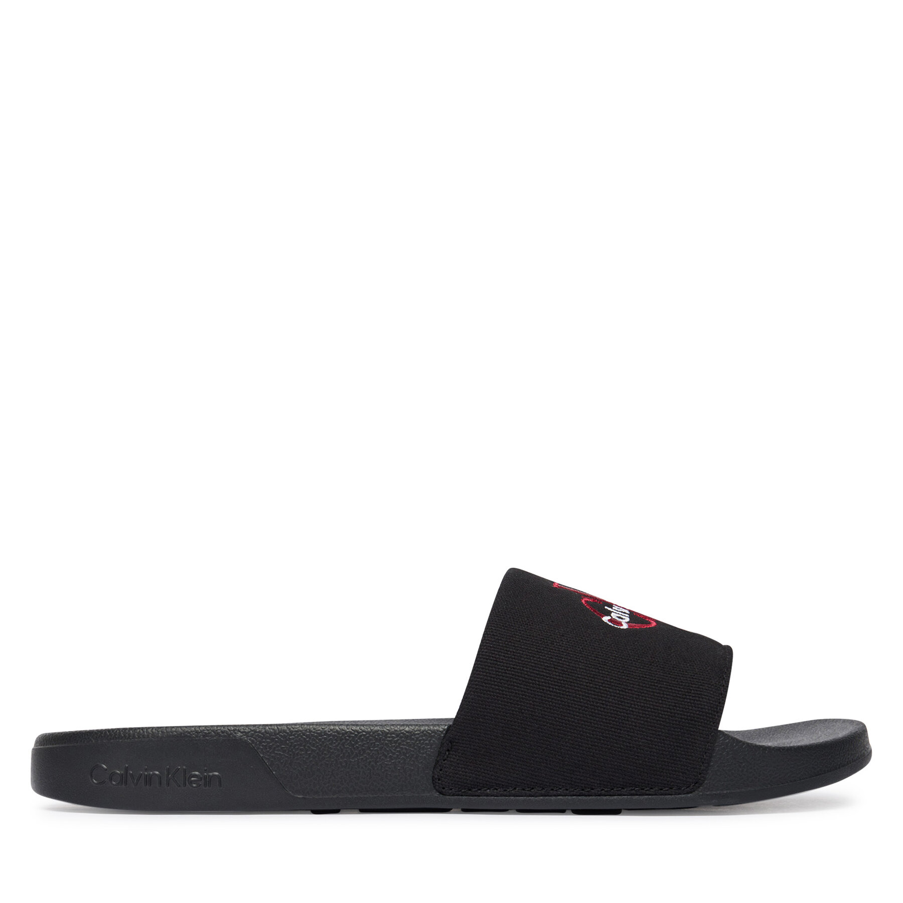 Šľapky Calvin Klein Ess Slide Cv YM0YM01393 Čierna