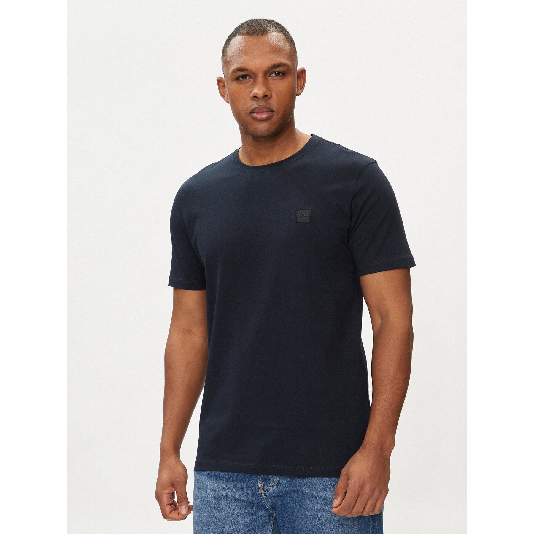 Boss T-shirt Tales 50508584 Blu scuro Relaxed Fit