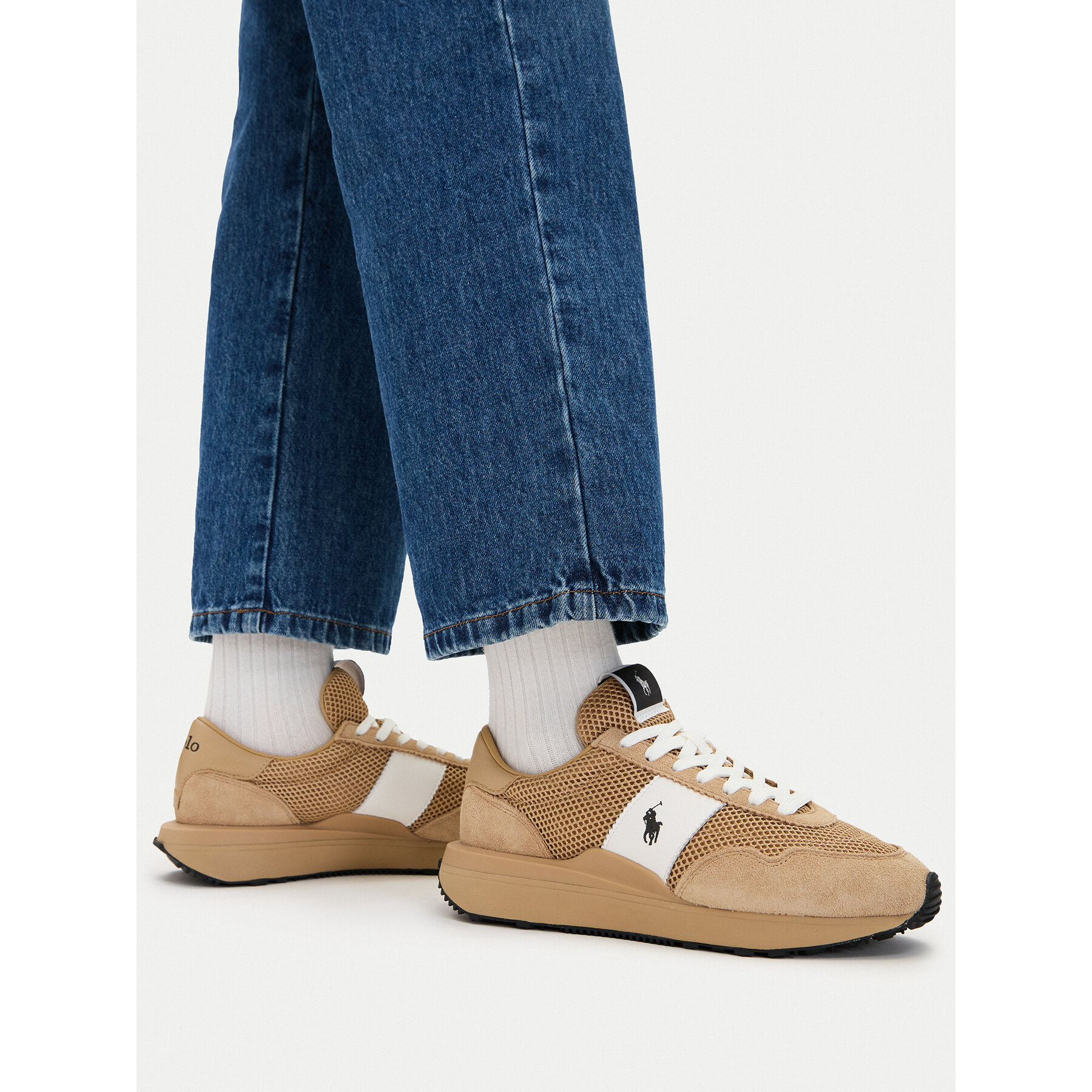 Tenisice Polo Ralph Lauren 804P15653002 Bež