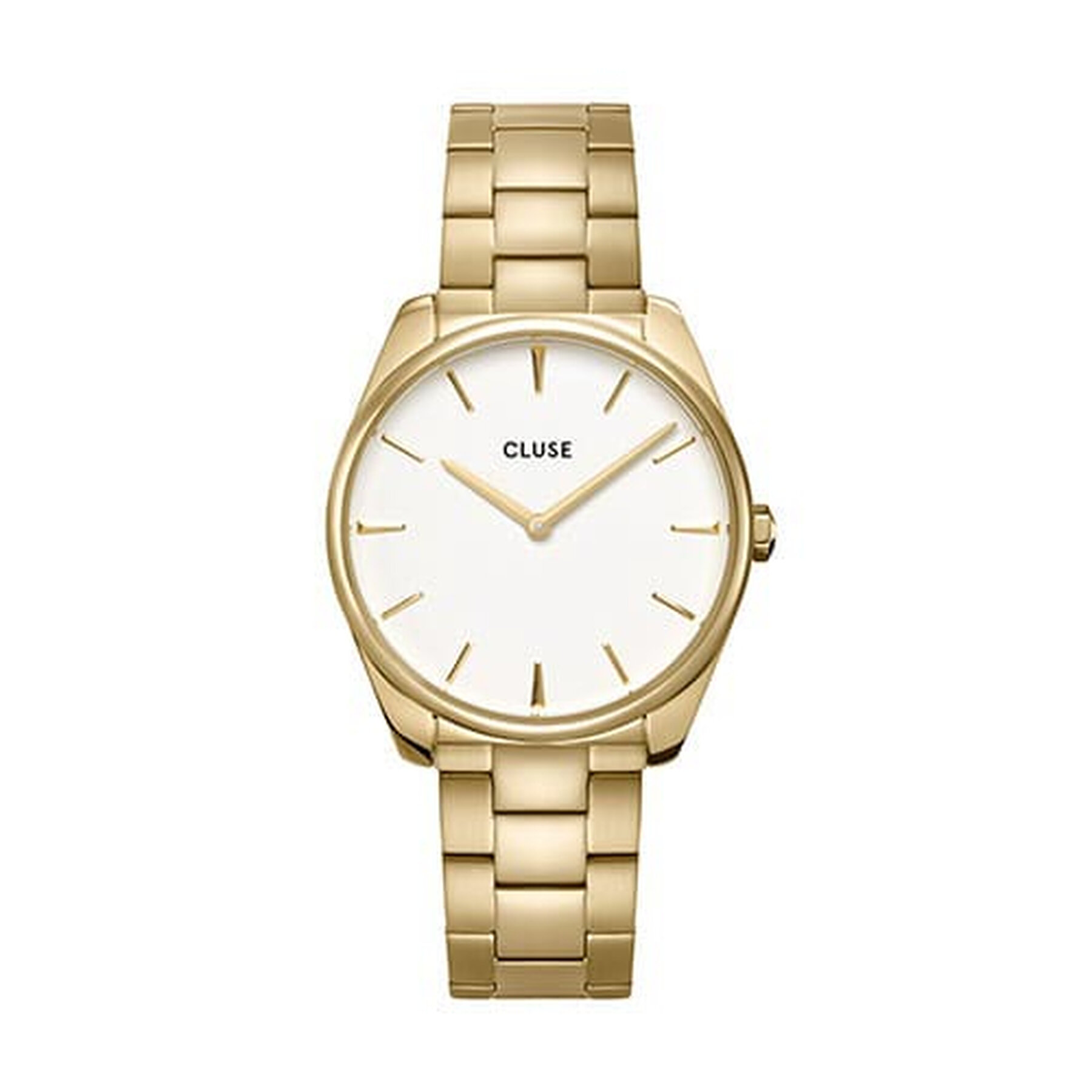 Ceas Cluse Féroce CW0101212005 Steel White/Gold