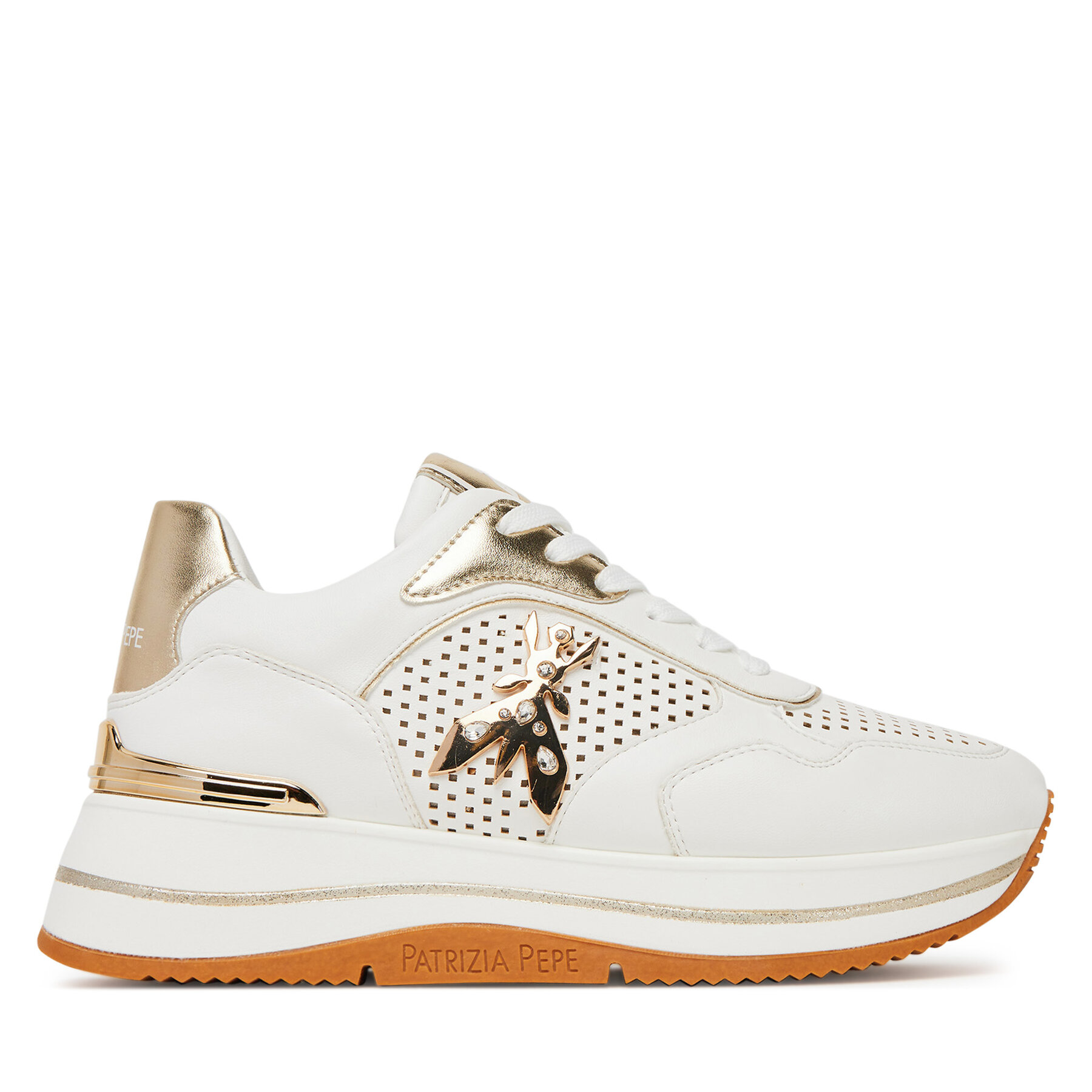 Dievča Sneakersy Patrizia Pepe, Rozmer: 38, Biela, PPJ313 27