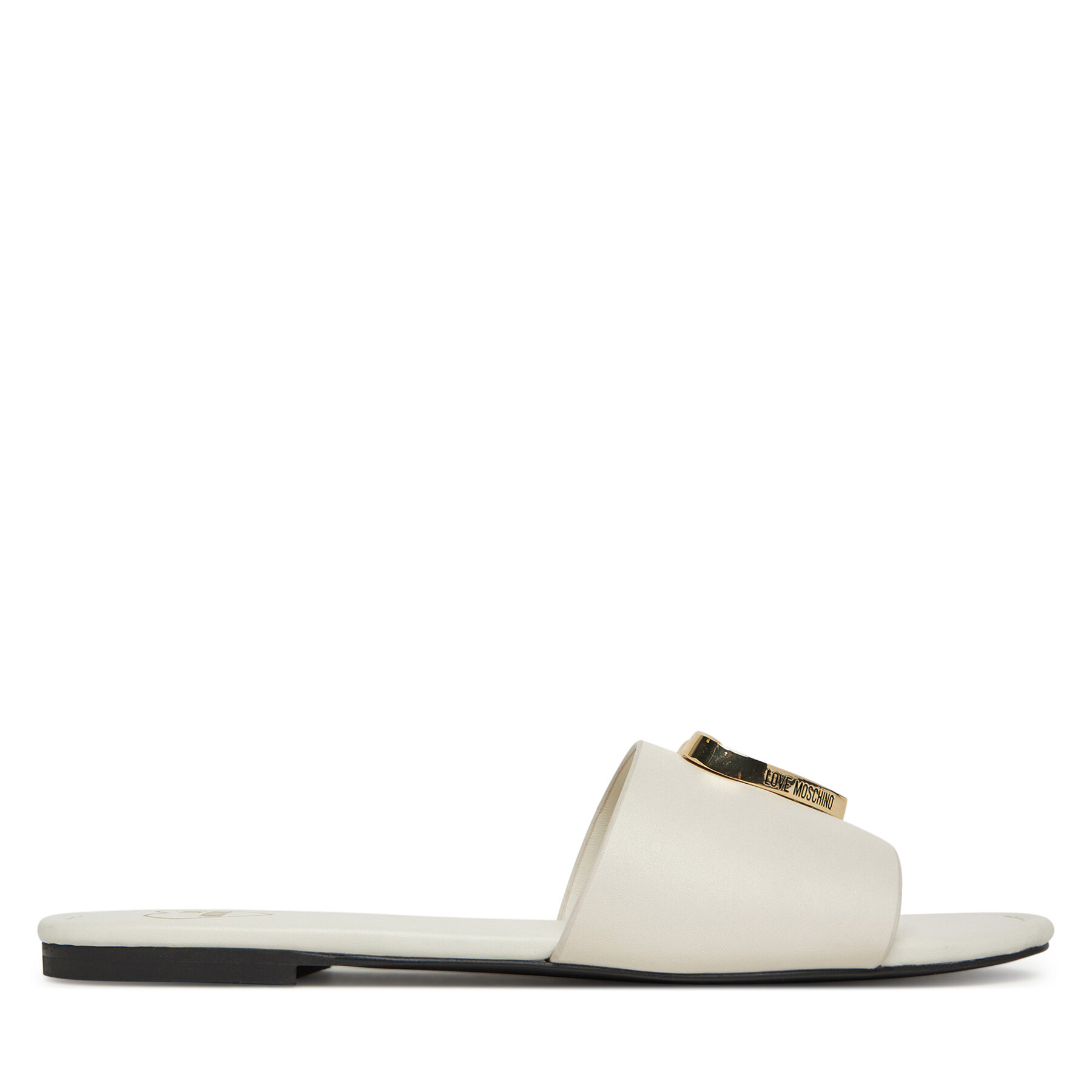 Šľapky LOVE MOSCHINO JA28161G0MIA0102 Écru
